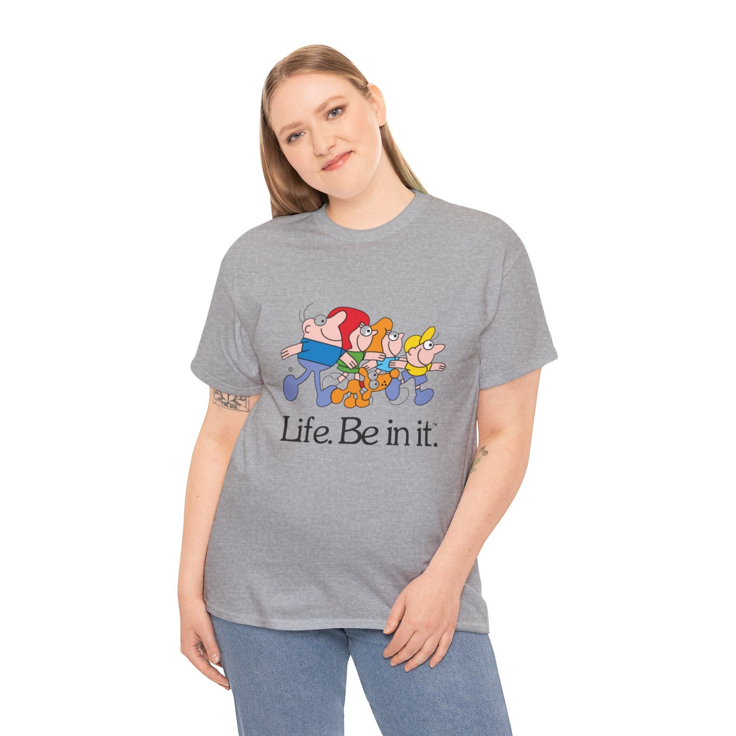 Life. Be In It T-Shirt | Retro Aussie 70s & 80s Nostalgia Tee