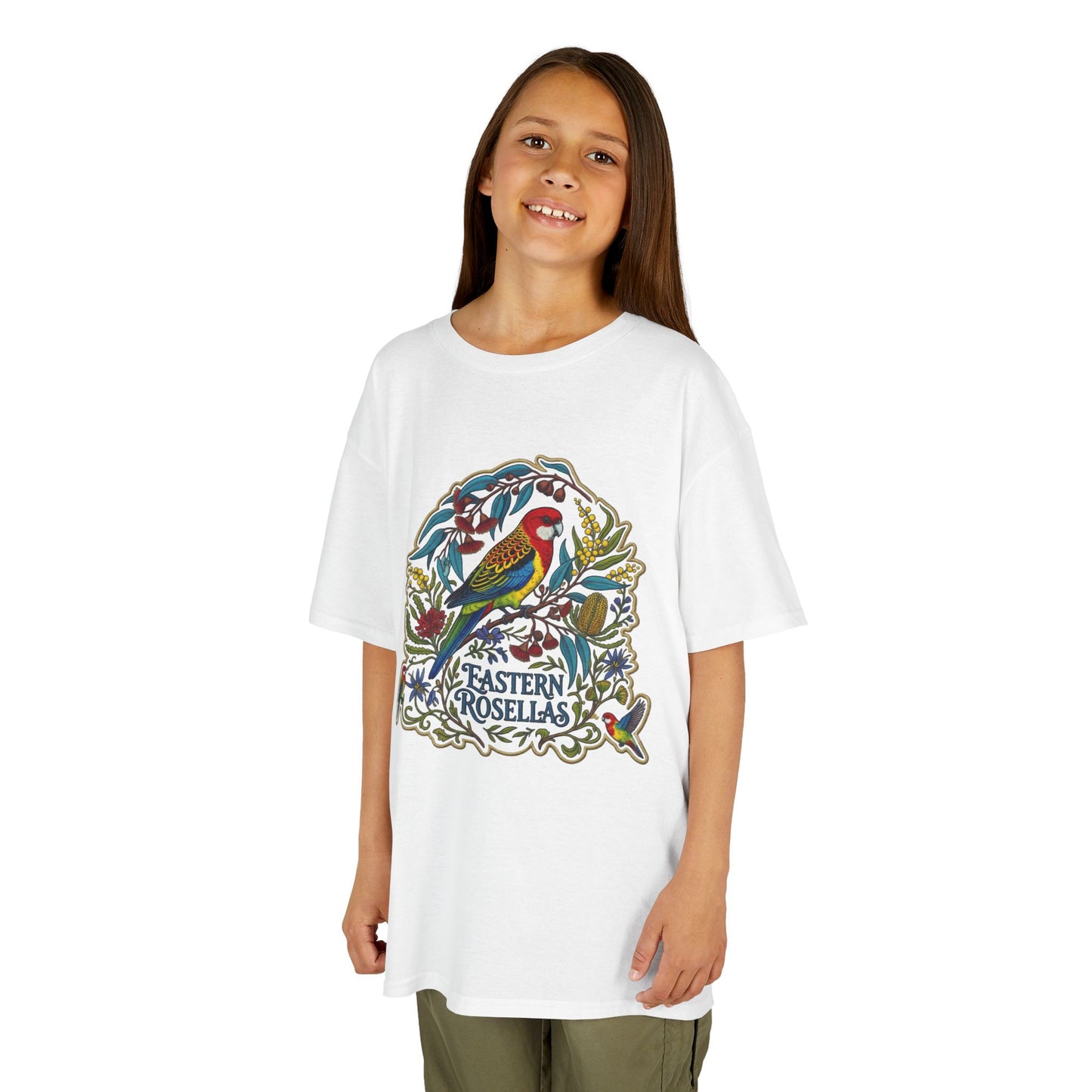 Eastern Rosellas Kids T-Shirt – Viral Aussie Song Bird Tee