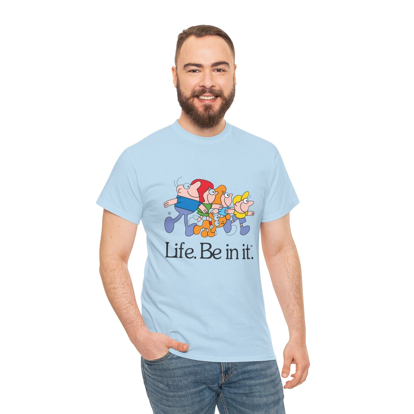 Life. Be In It T-Shirt | Retro Aussie 70s & 80s Nostalgia Tee