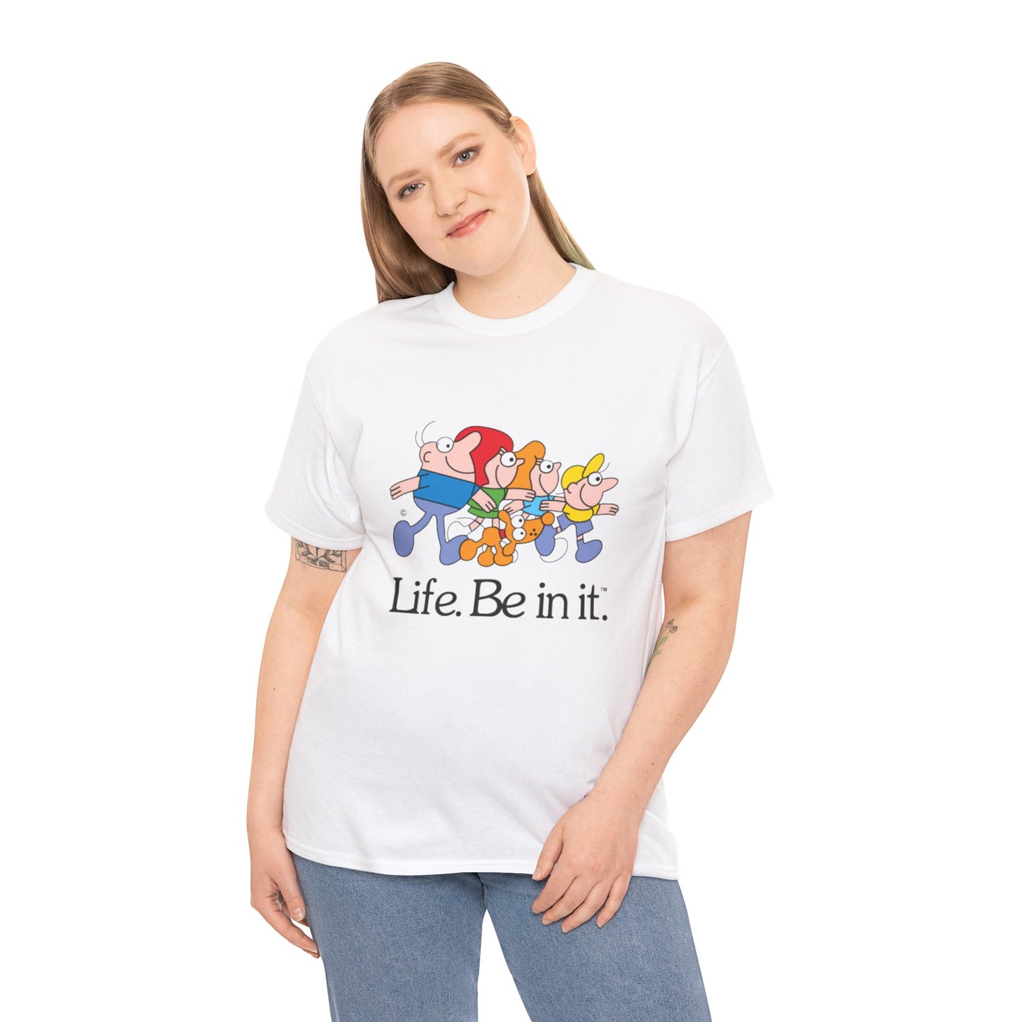 Life. Be In It T-Shirt | Retro Aussie 70s & 80s Nostalgia Tee