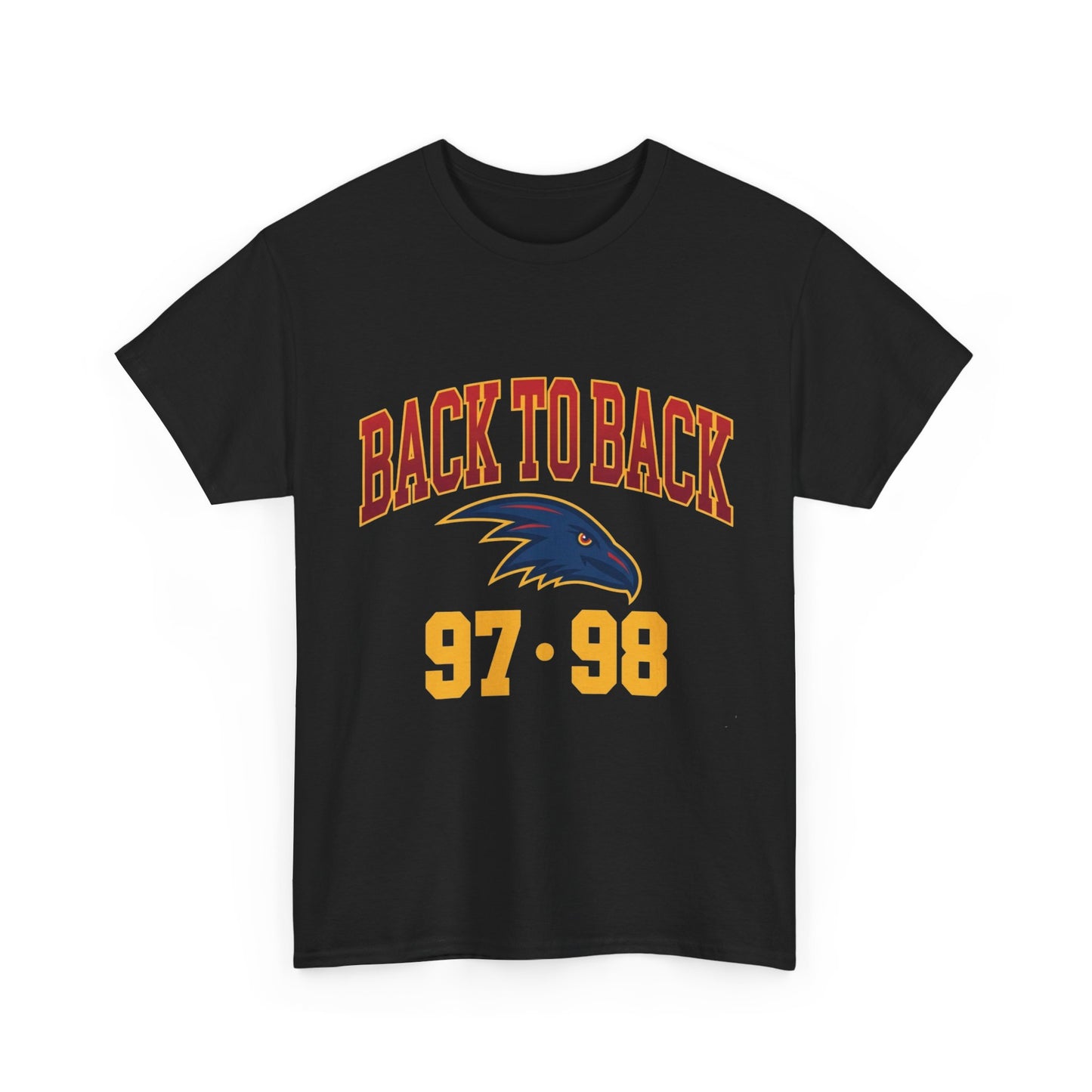 Adelaide Crows Back to Back 97 & 98 T-Shirt | Retro AFL Premiership Tee