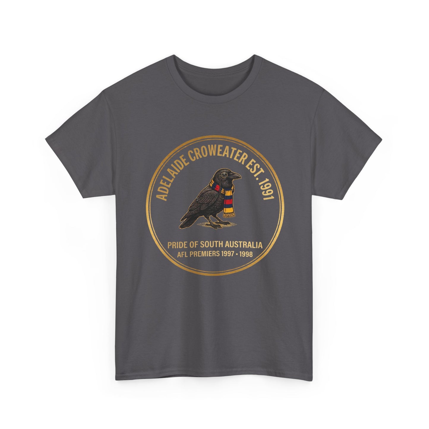 Adelaide Croweater Est. 1991 T-Shirt – Pride of South Australia AFL Fan Tee