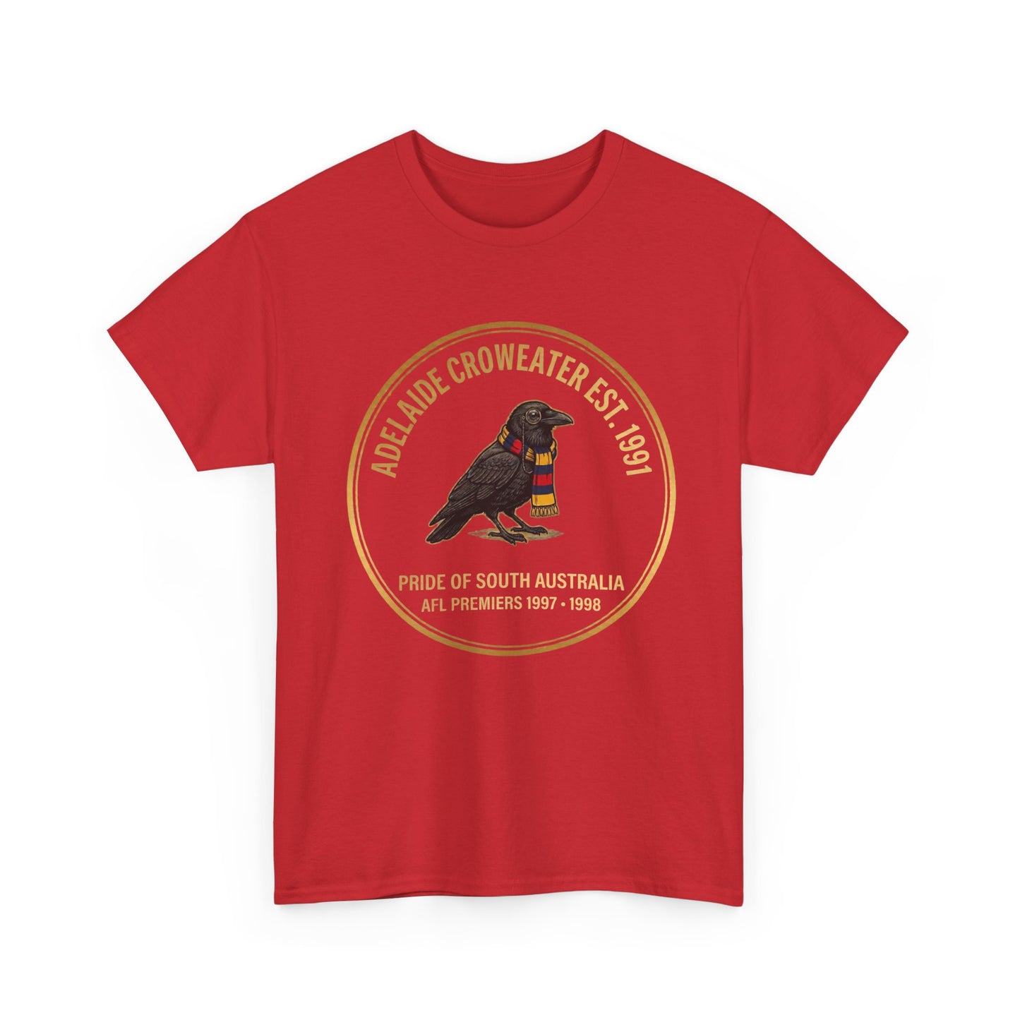 Adelaide Croweater Est. 1991 T-Shirt – Pride of South Australia AFL Fan Tee