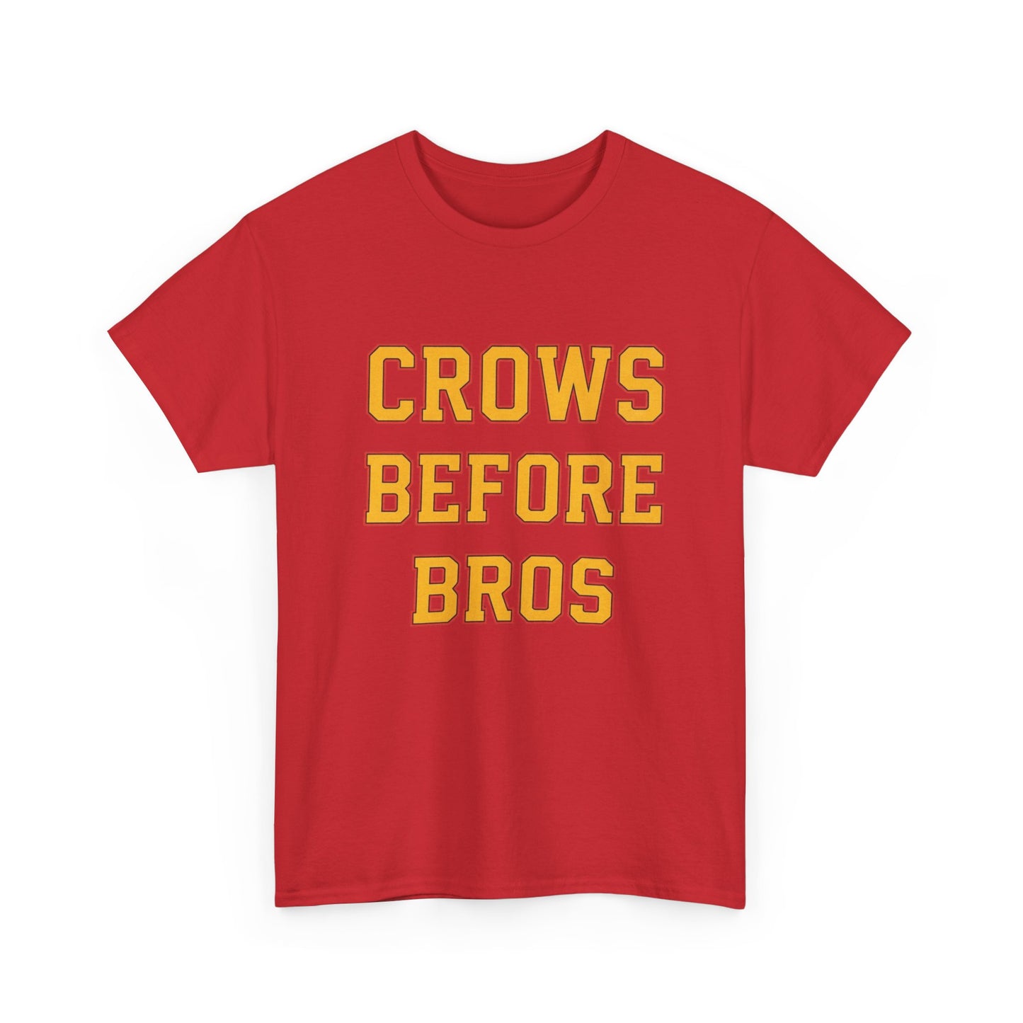 Crows Before Bros T-Shirt | Funny Adelaide Crows AFL Supporter Tee