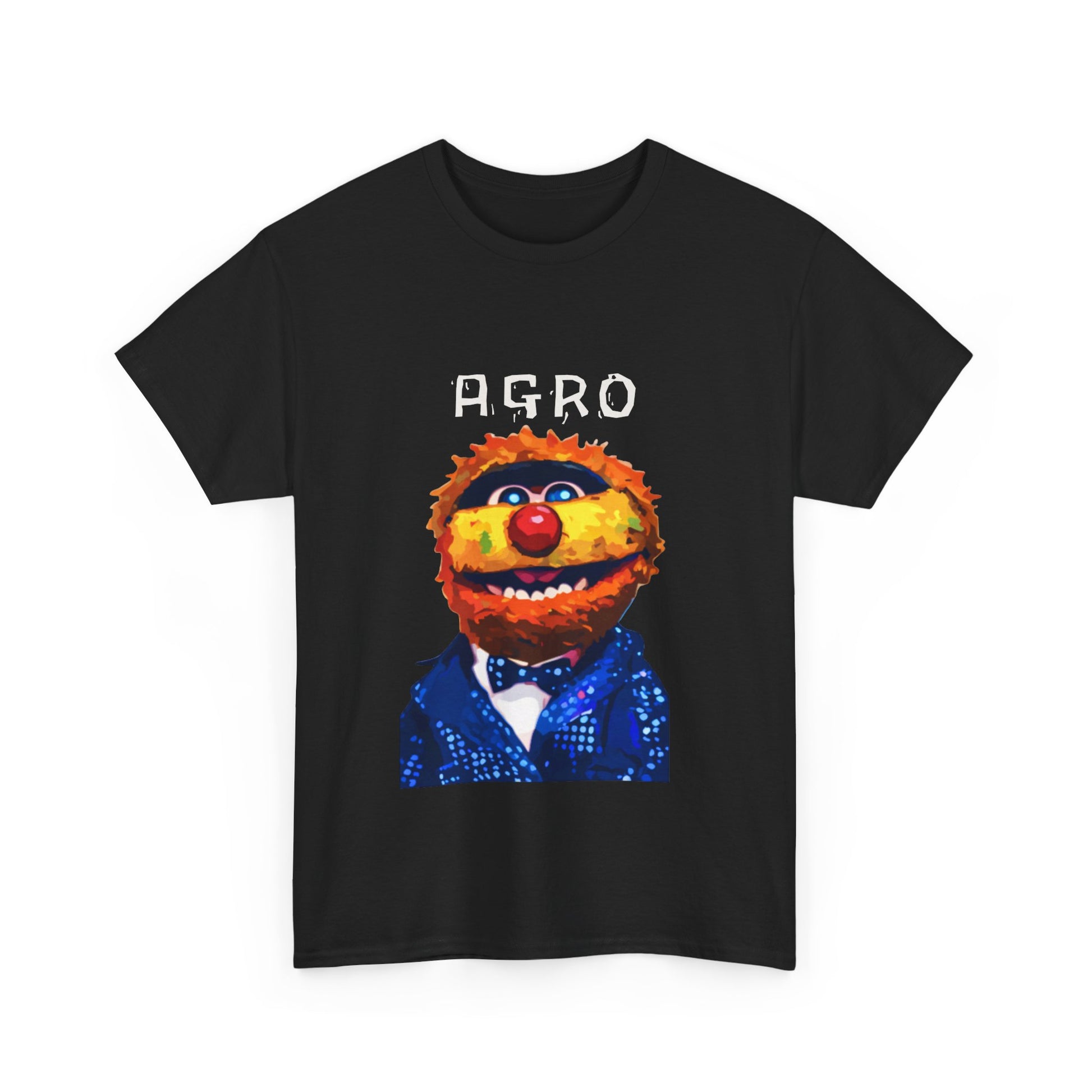 Agro’s Cartoon Connection retro t-shirt – bright 90s Aussie nostalgia design