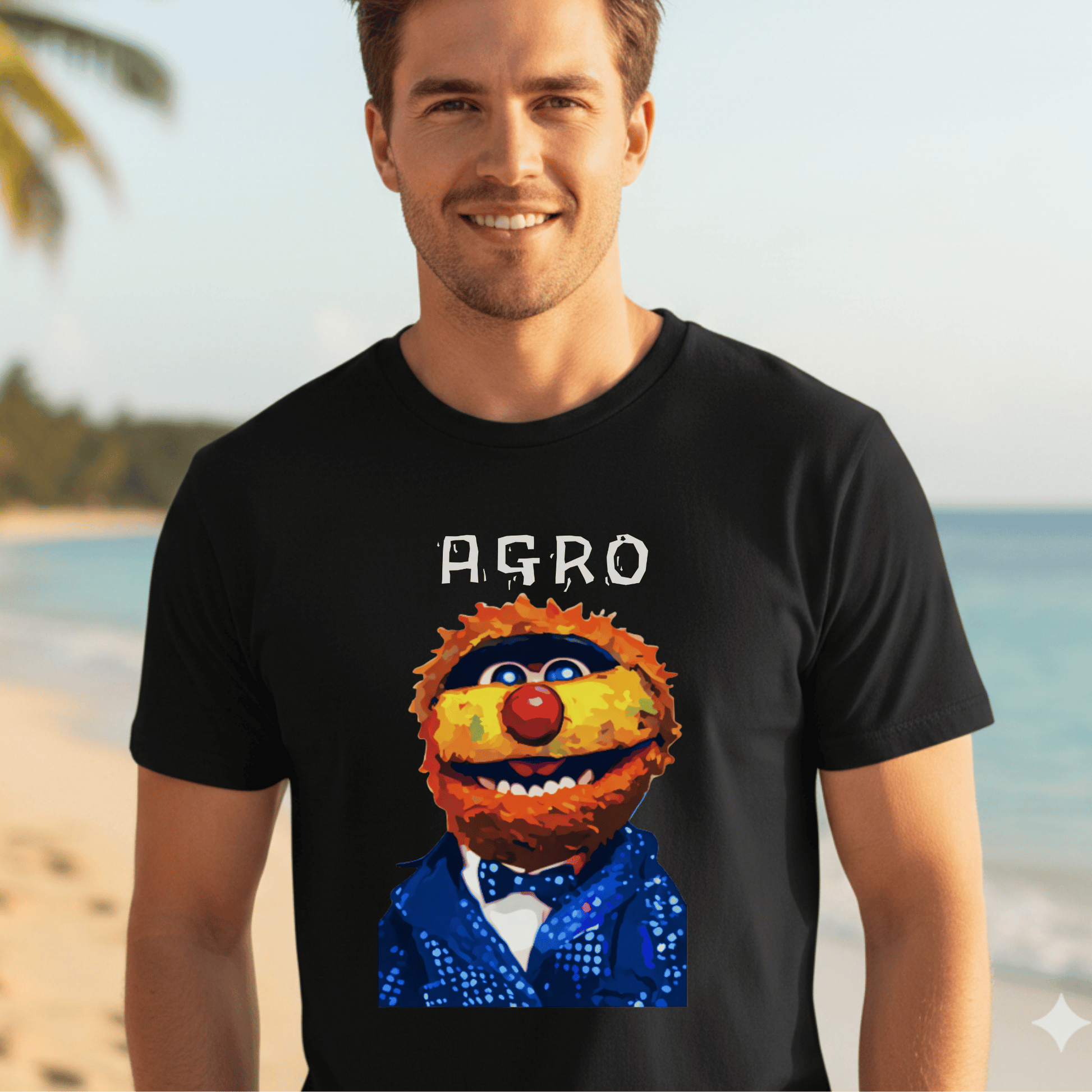 Agro Retro T-Shirt – Nostalgic 90s Aussie tee celebrating the iconic Agro’s Cartoon Connection, perfect for fans who grew up laughing before school.