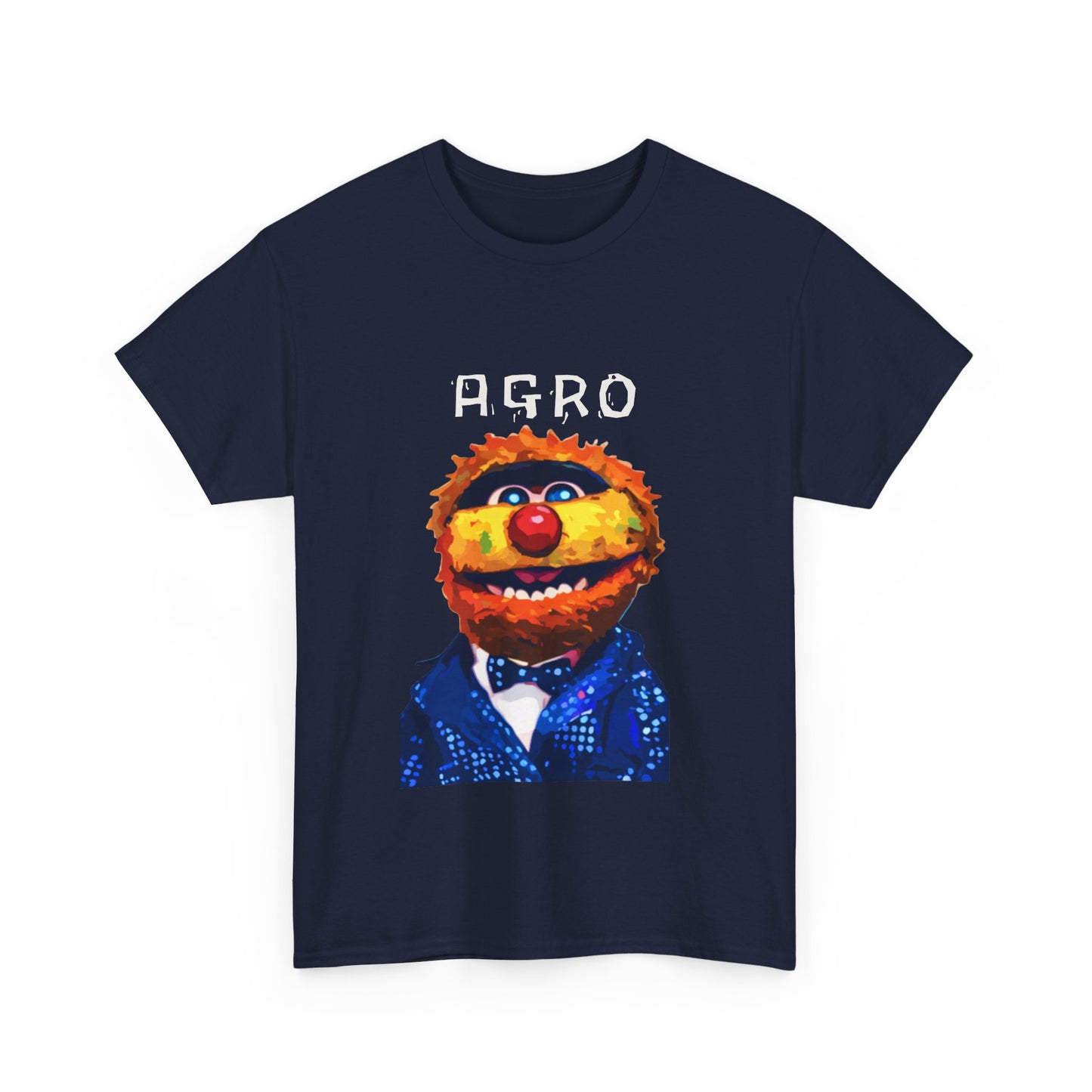 Retro Aussie puppet Agro tee – great gift for nostalgic millennials