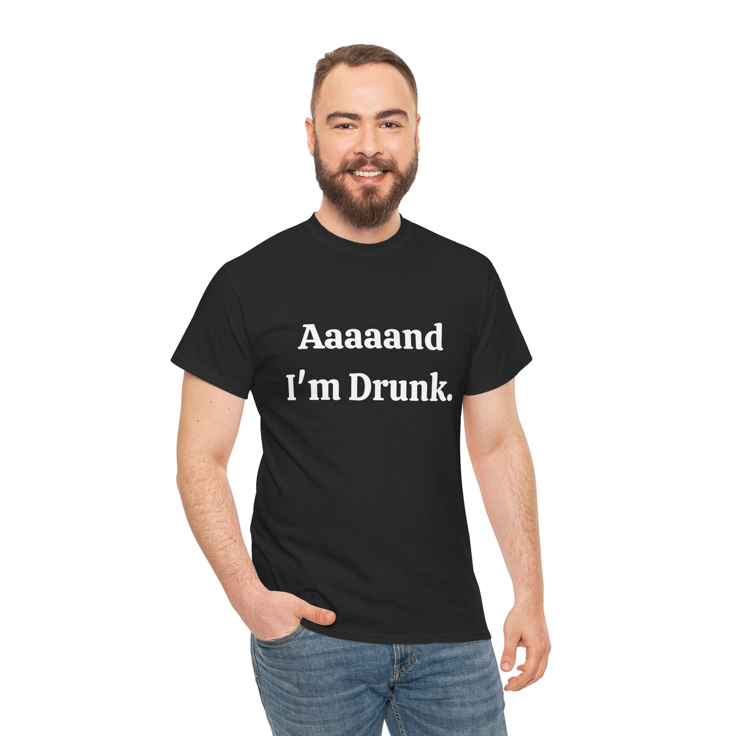Casual funny alcohol t-shirt for weekends and pub crawls