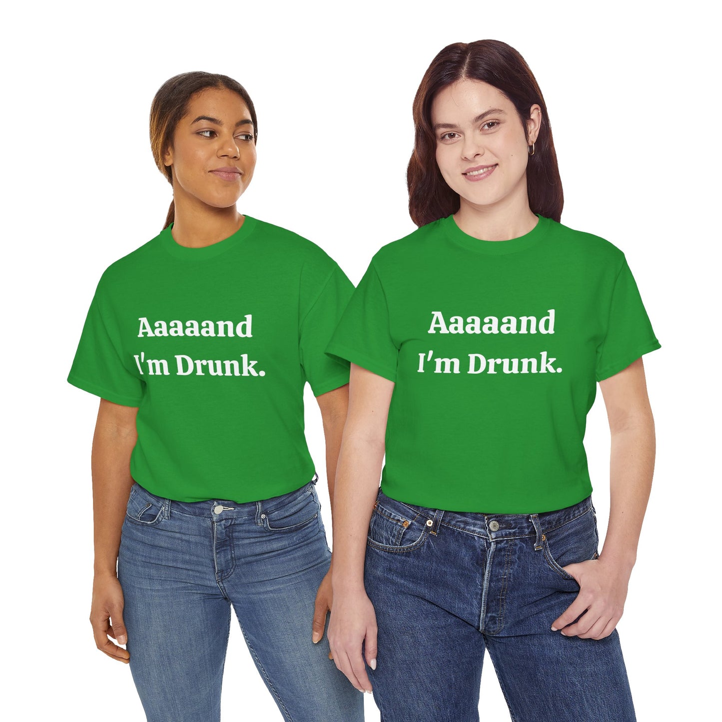 Funny slogan t-shirt to wear to the pub with mates