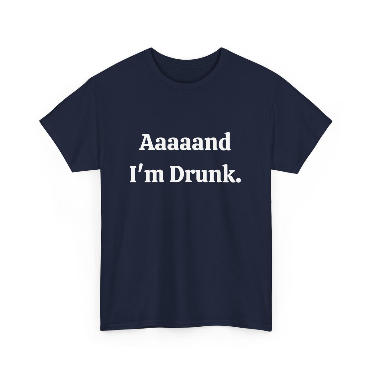 Novelty drinking shirt for parties, pubs and social events