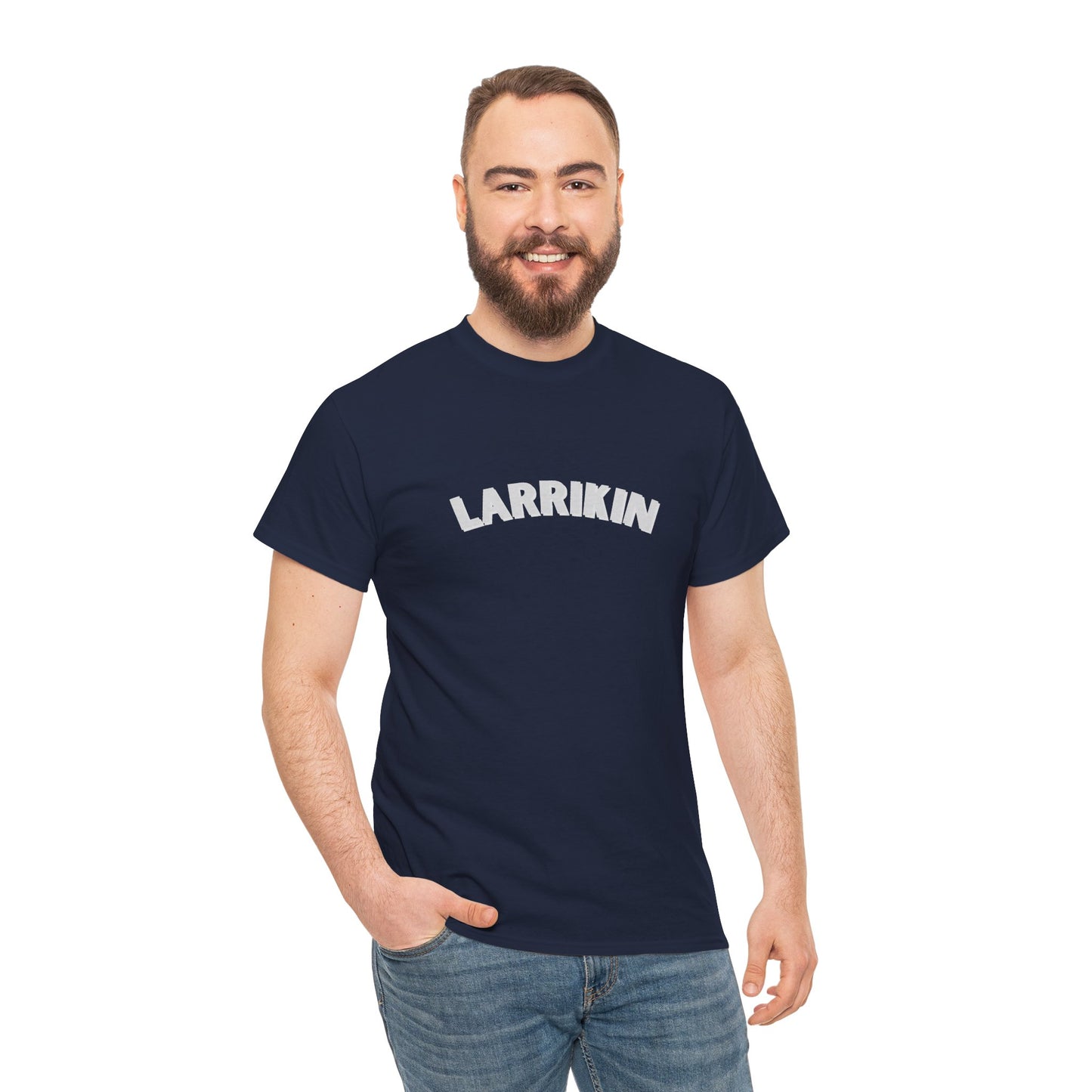Larrikin Aussie slang t-shirt - Proudly a Little Bit of Trouble