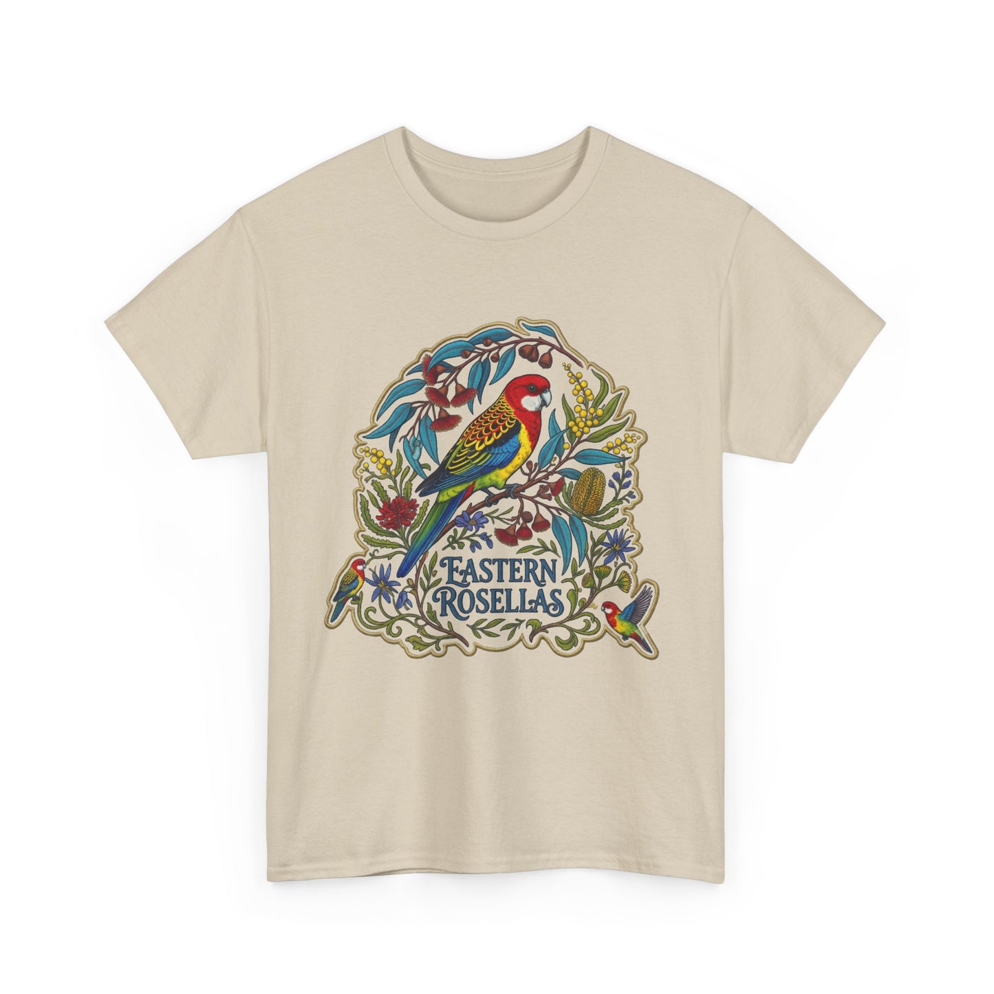 Eastern Rosellas T-Shirt | Australian Native Bird Tee