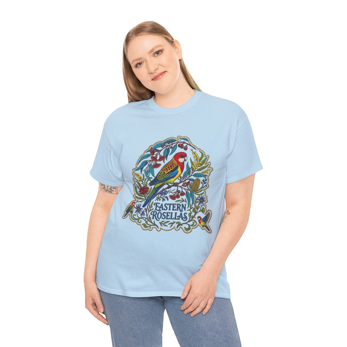 Eastern Rosellas T-Shirt | Australian Native Bird Tee