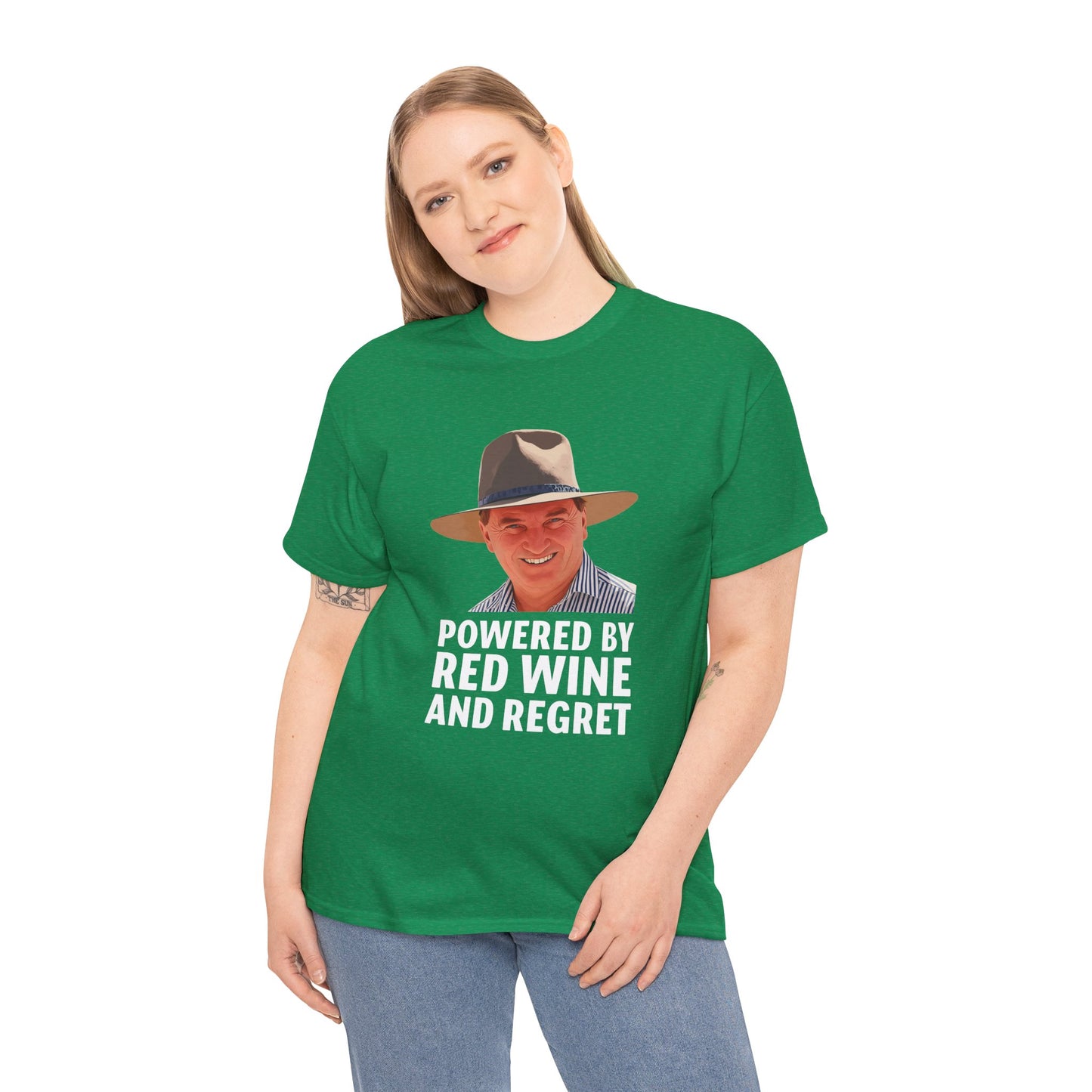 Red wine and regret shirt for fans of political satire and Aussie memes