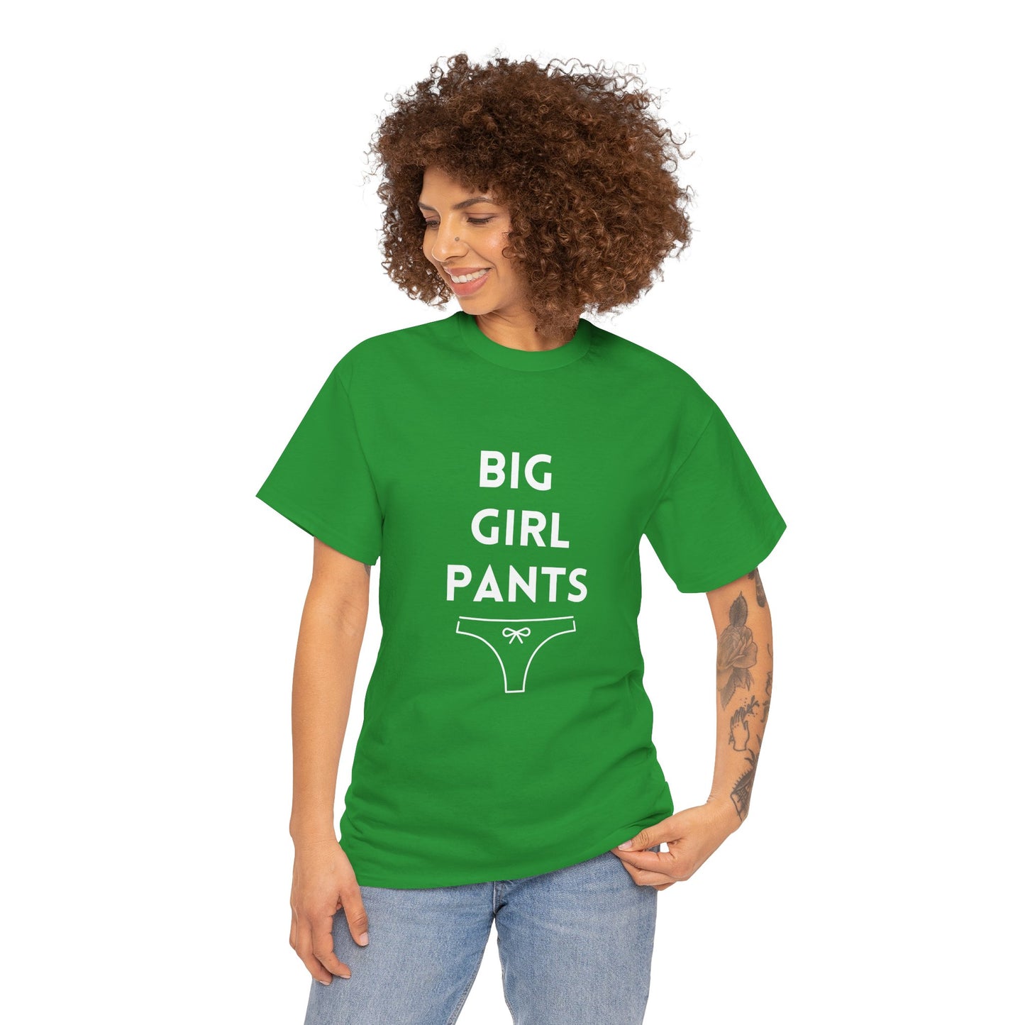 Confidence-boosting Big Girls Pants shirt for empowered women