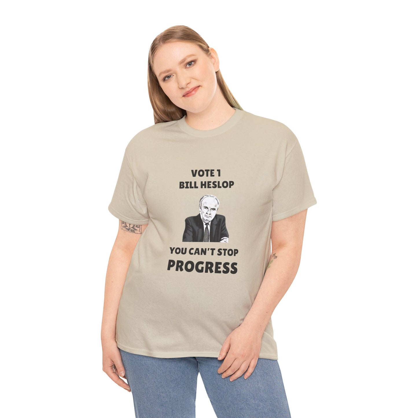 Iconic Australian film quote t-shirt – Bill Heslop design