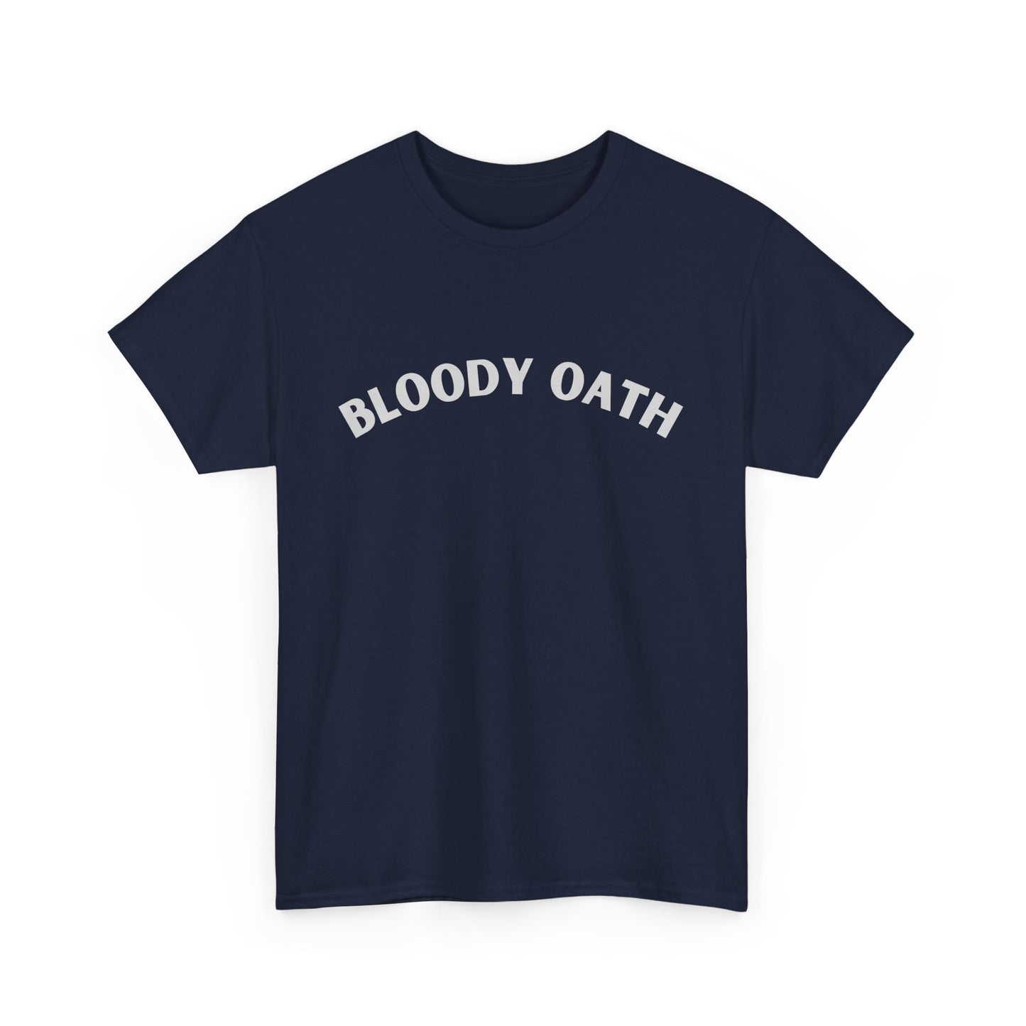 Aussie pride t-shirt with Bloody Oath print for footy games