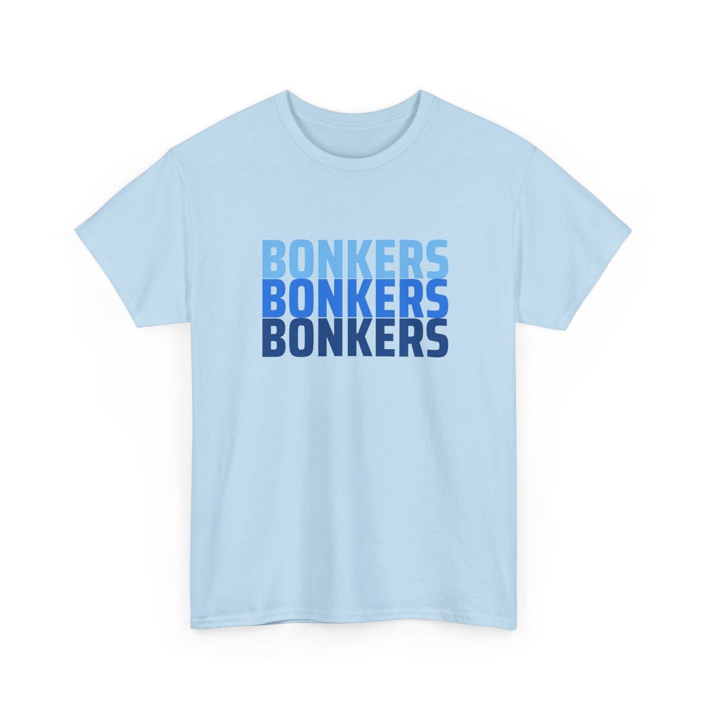 Funny Bonkers t-shirt – quirky gift for mates who enjoy Alice in Wonderland