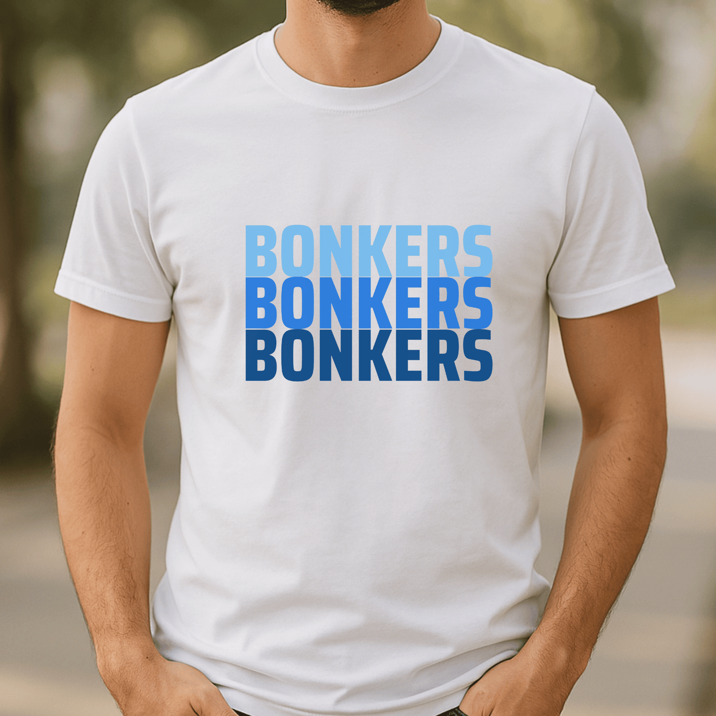 Bonkers t-shirt – inspired by Alice in Wonderland, celebrating everyday madness