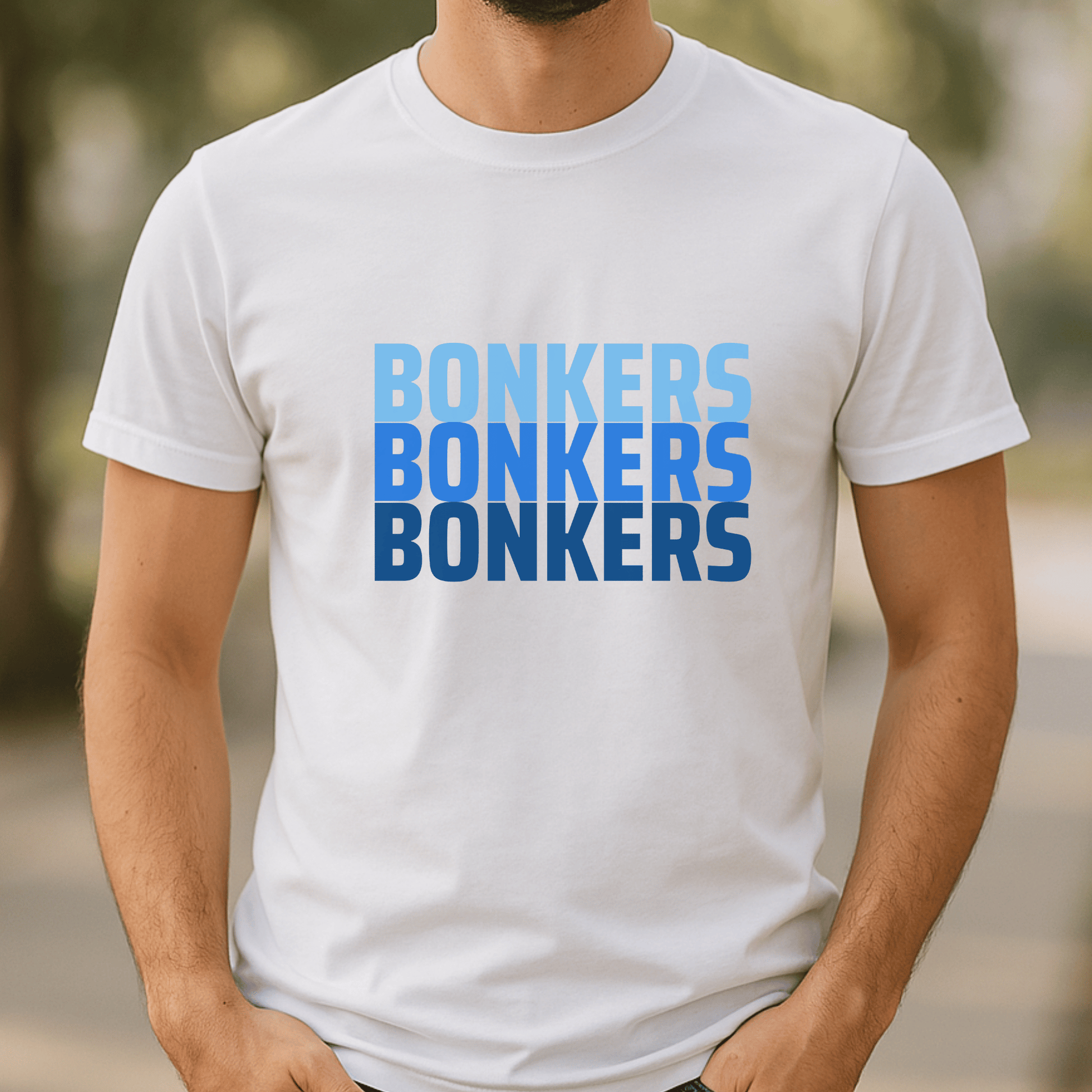 Bonkers t-shirt – inspired by Alice in Wonderland, celebrating everyday madness