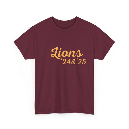 Brisbane Lions '24 & '25 Back-to-Back Premiers T-Shirt – AFL fan gift