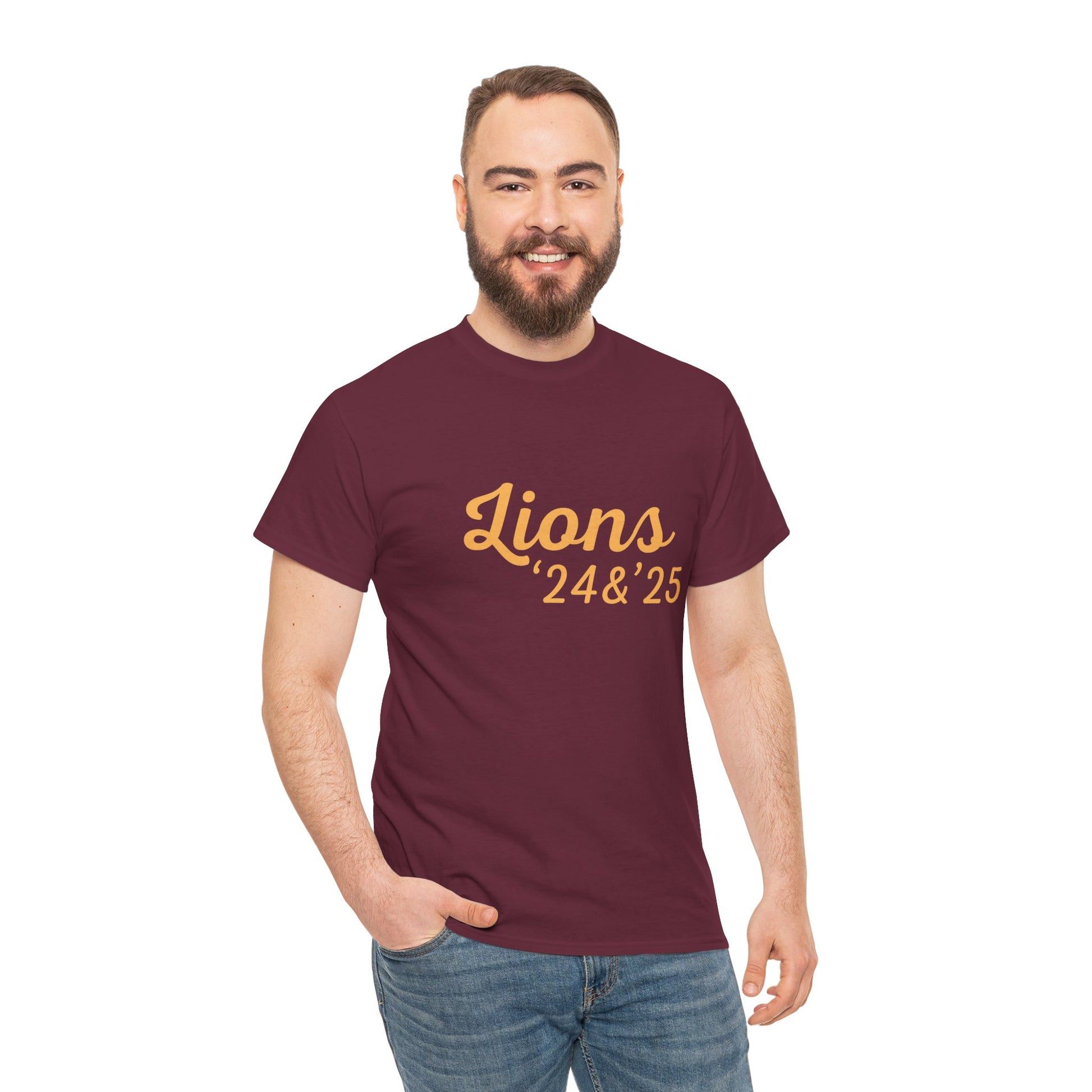 Brisbane Lions 2024 and 2025 AFL Champions T-Shirt – supporter merchandise