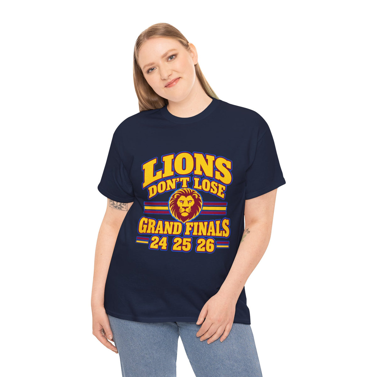 Brisbane Lions premiership T-shirt for pubs, BBQs and footy gatherings