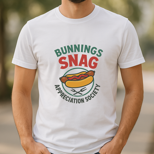 Bunnings Snag Appreciation Society T-Shirt