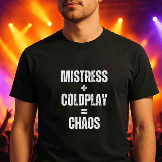 Mistress + Coldplay = Chaos t-shirt – viral CEO scandal merch