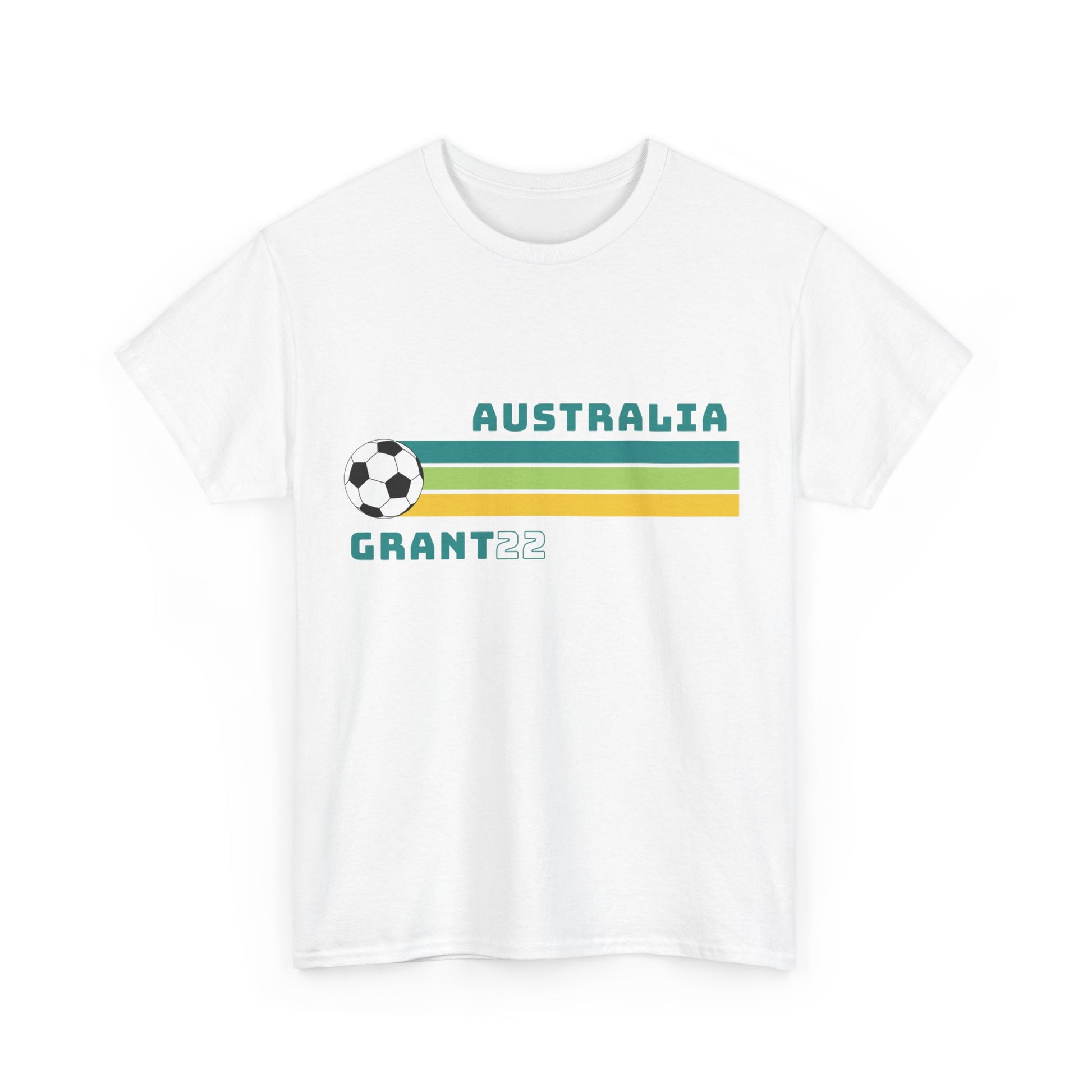  Vintage-style Matildas Grant 22 supporter shirt for women’s soccer lovers
