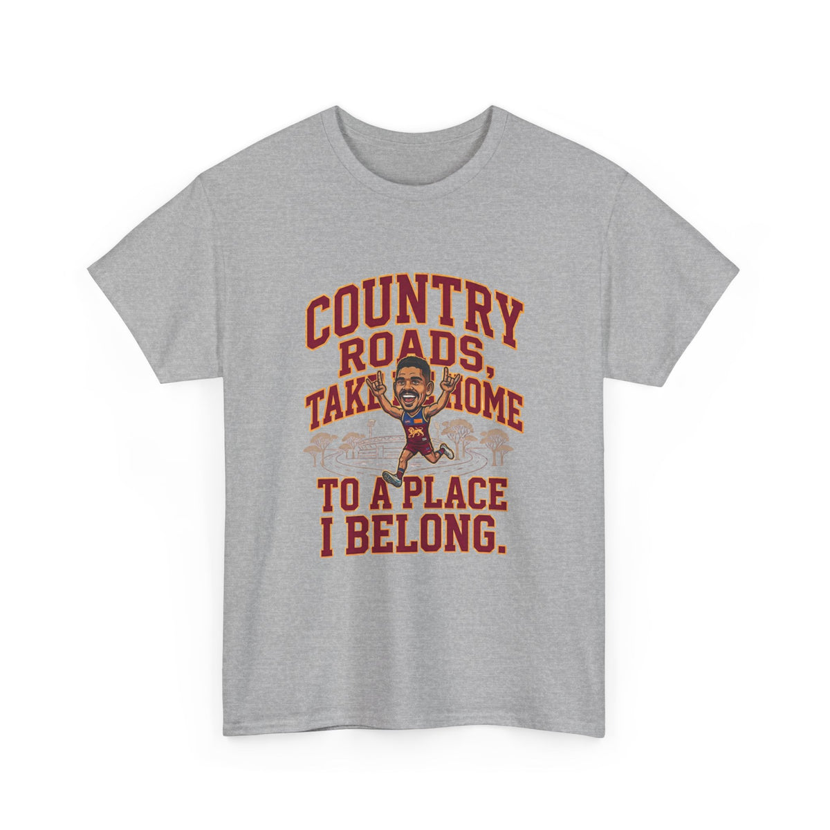 Brisbane Lions Charlie Cameron Country Roads T-Shirt – Lions Fan Tee