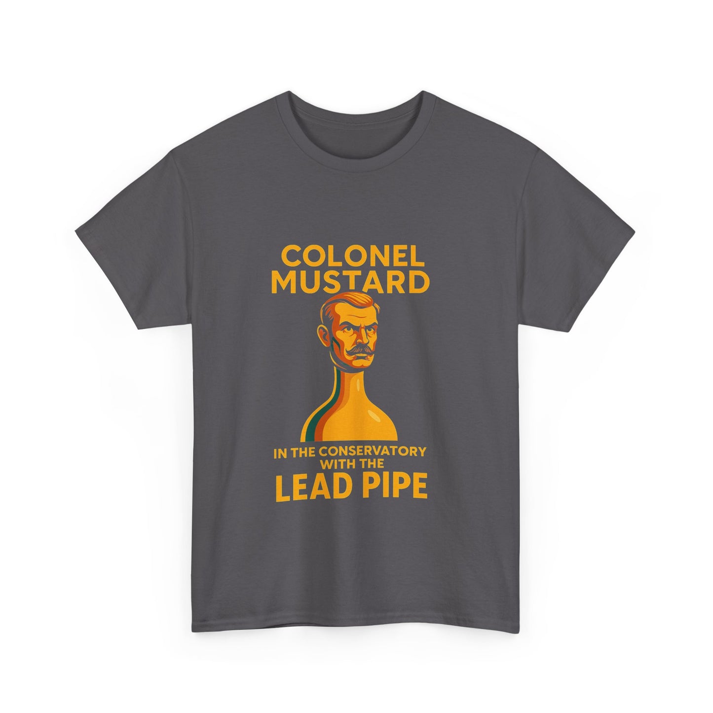 Colonel Mustard Cluedo t-shirt