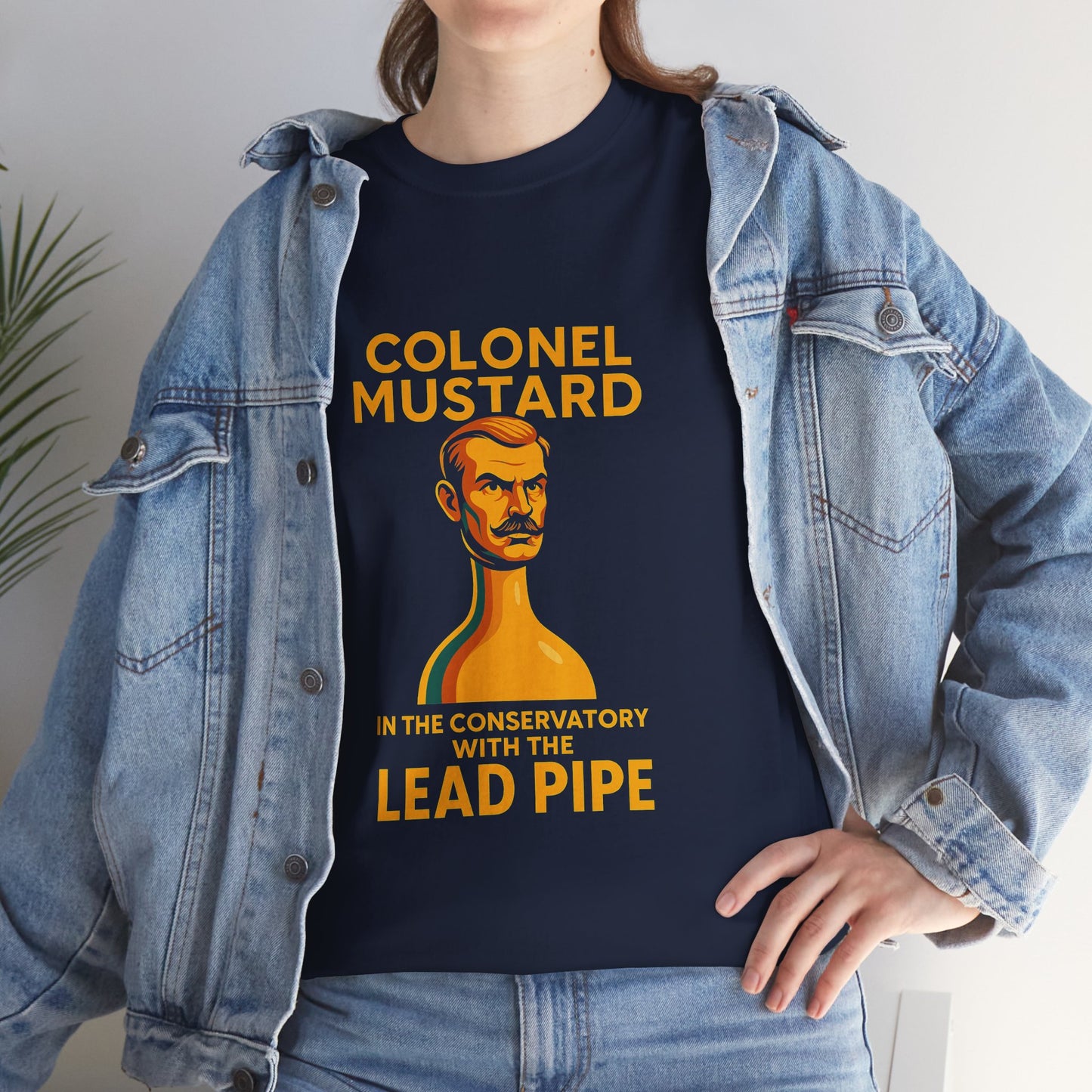 Colonel Mustard Cluedo t-shirt