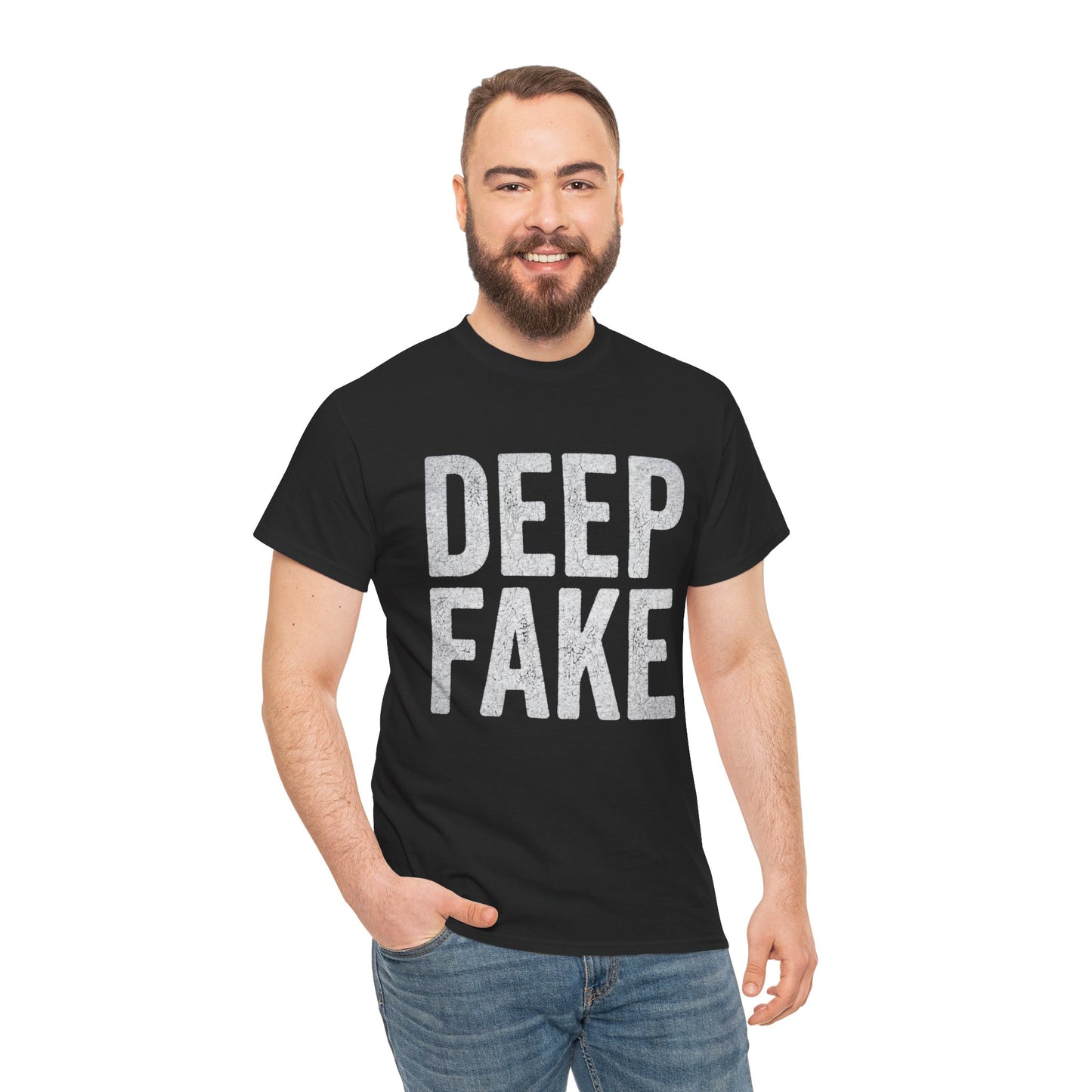 Deep Fake T-Shirt | Funny AI Internet Humour Tee Australia