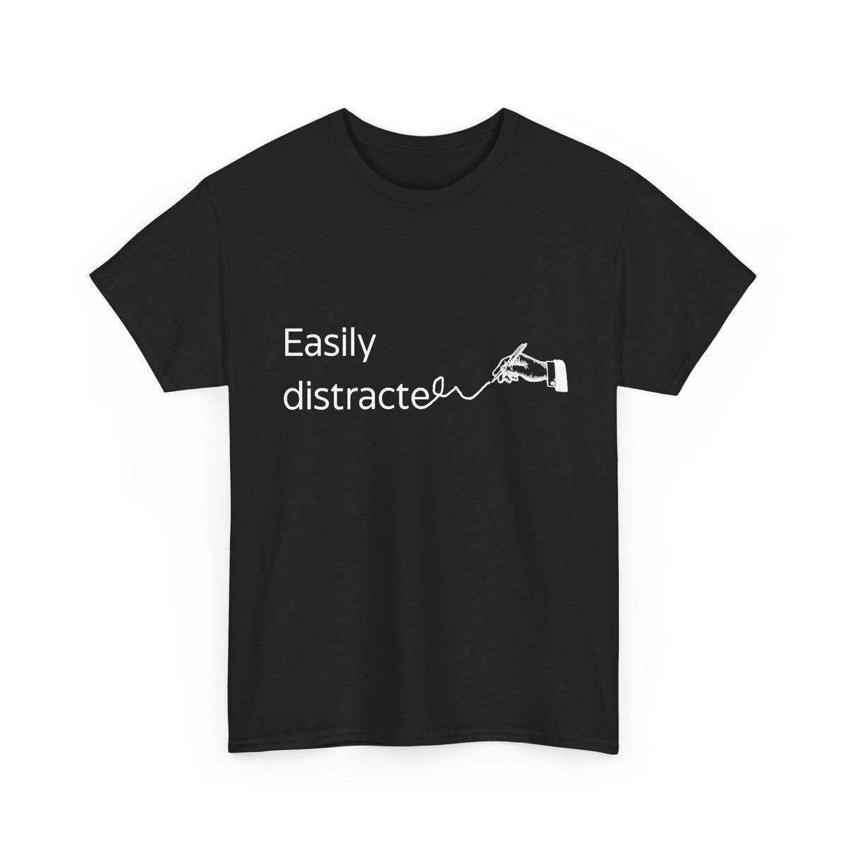 Funny ADHD Easily Distracted t-shirt for adults