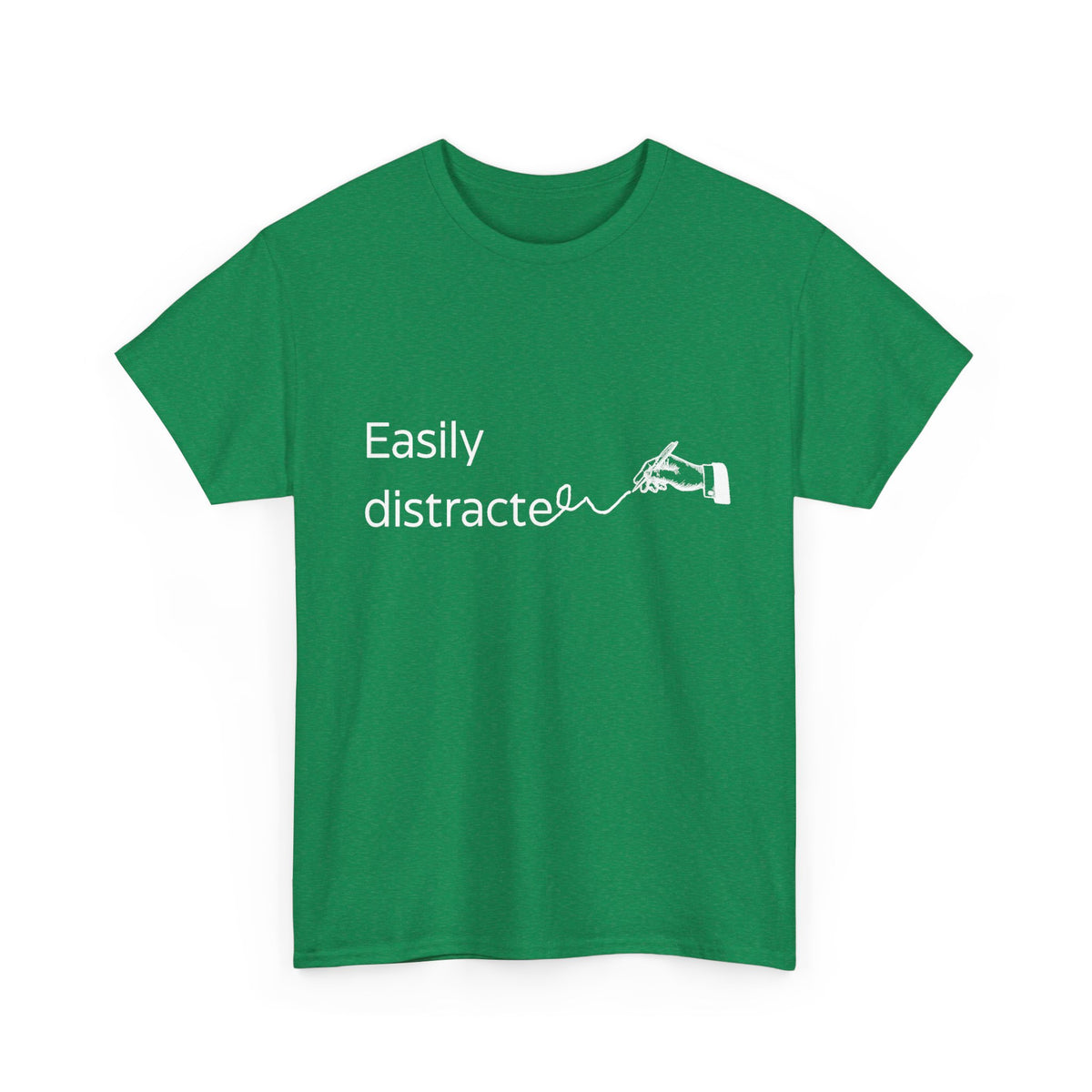 Humorous ADHD awareness Easily Distracted shirt