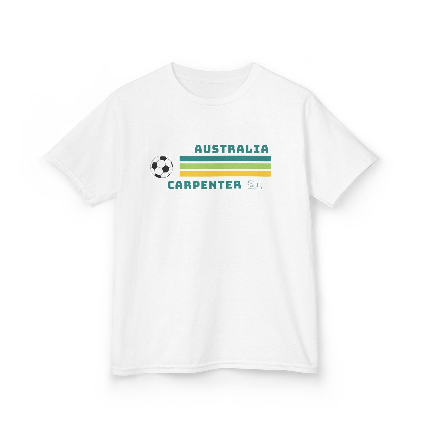 Ellie Carpenter kids fan t-shirt – perfect gift for little Matildas supporters