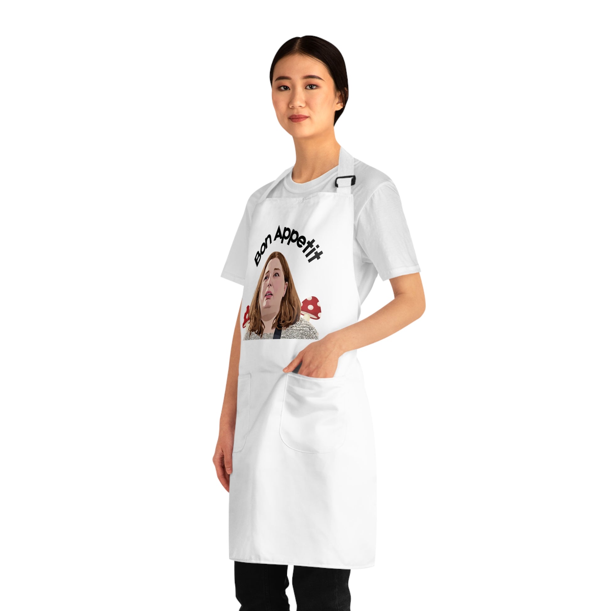 Chef-style Bon Appetit apron with practical pockets