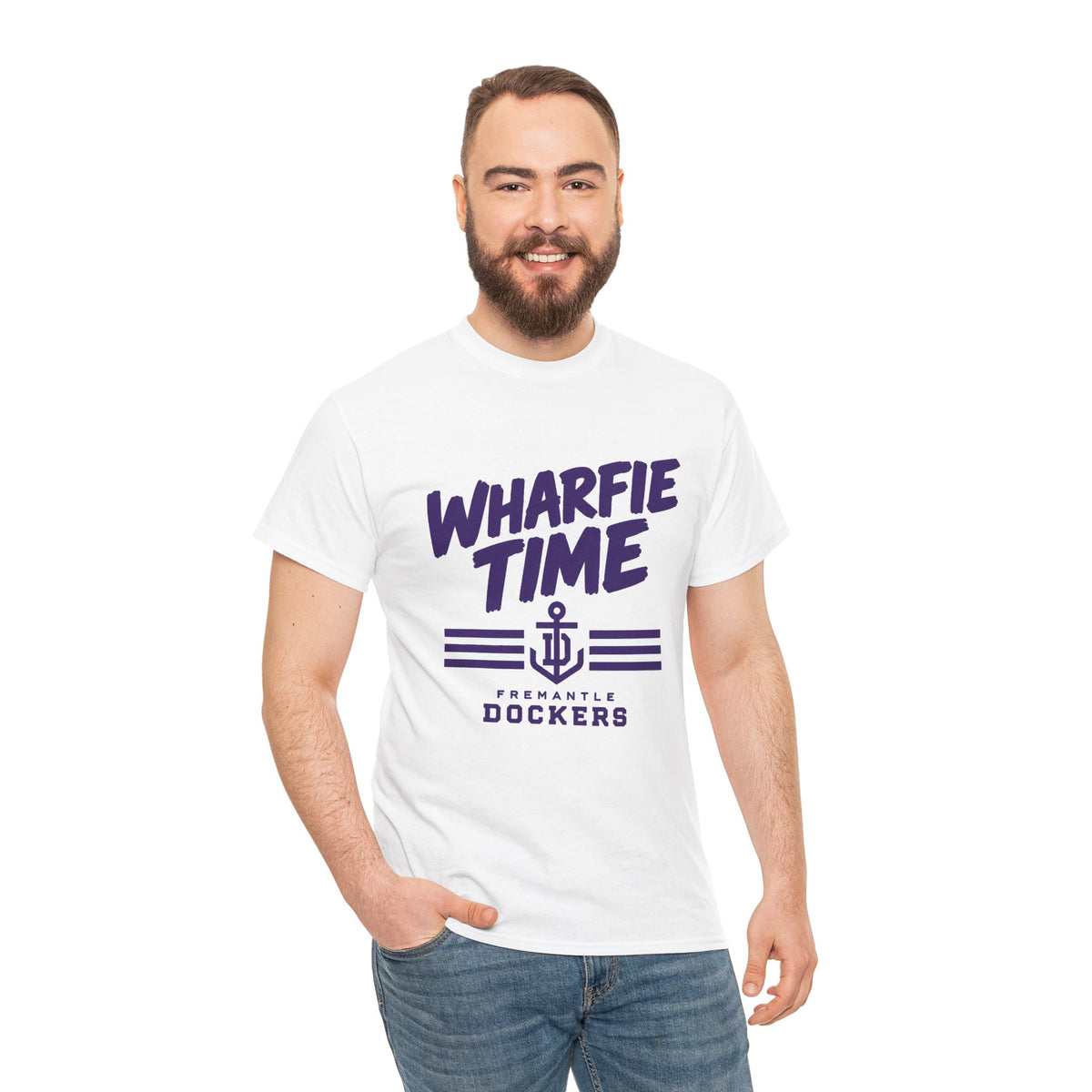 Fremantle Dockers Wharfie Time T-Shirt