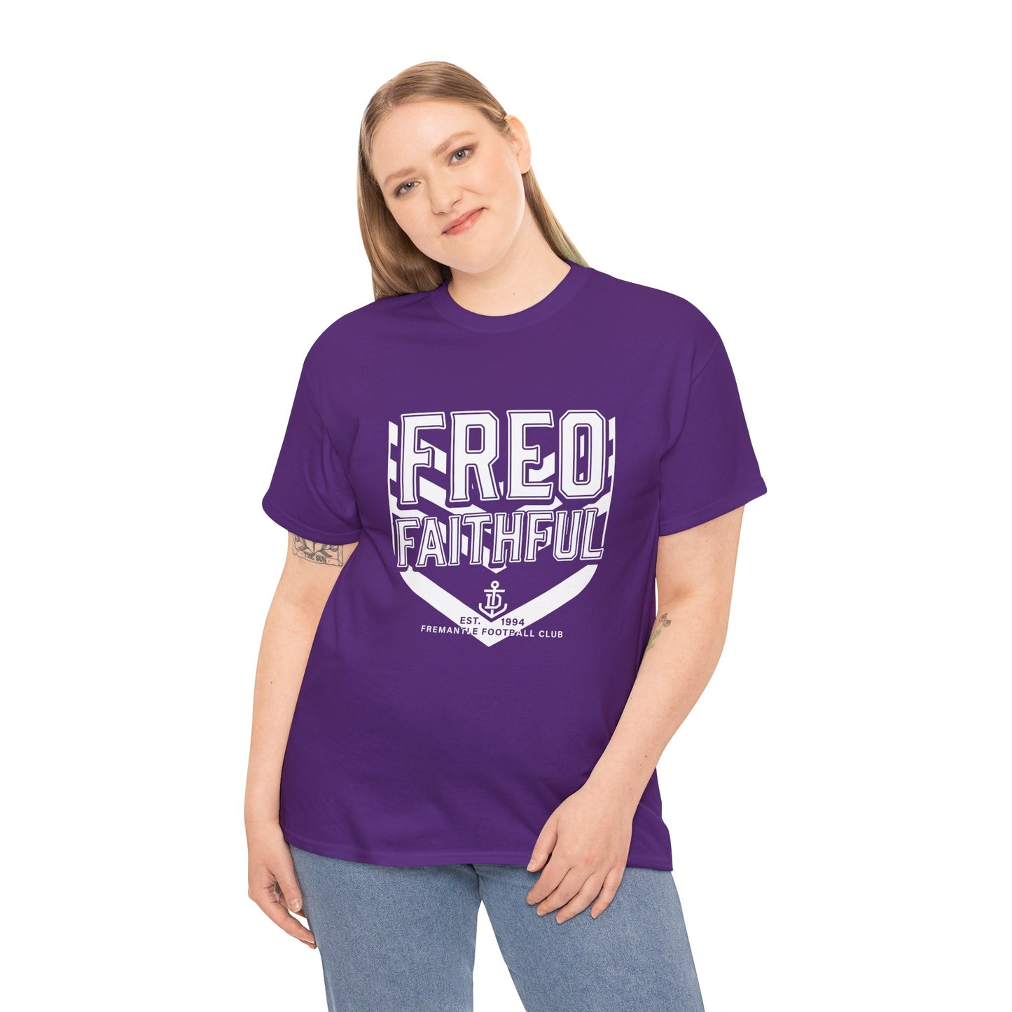 Fremantle Dockers Supporter AFL Fan Tee | Freo Faithful T-Shirt