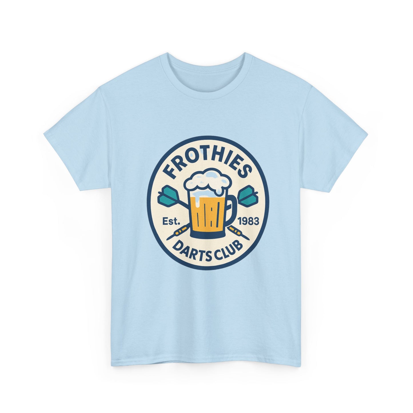 Frothies and Darts Club shirt – gift for beer lovers, smokers, and backyard sesh fans