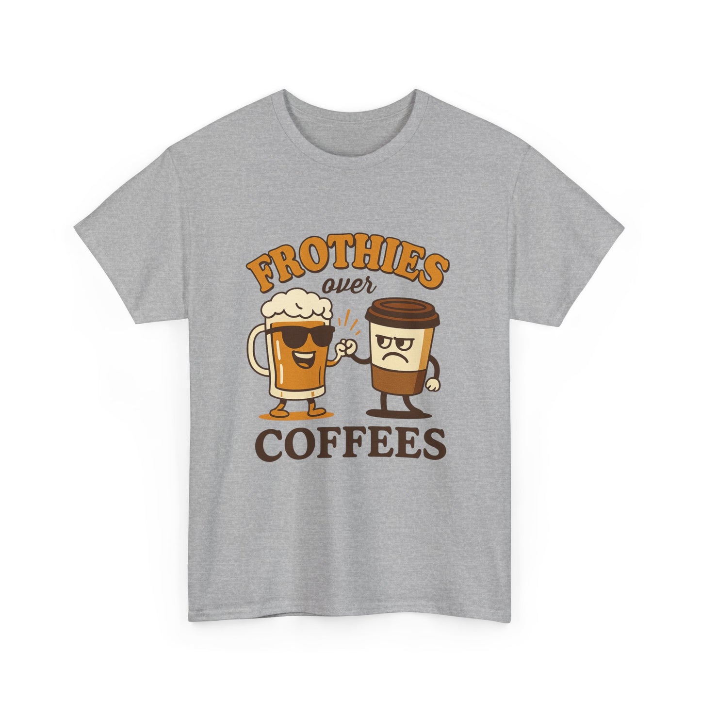 Funny Christmas present for dad Frothies Over Coffees shirt