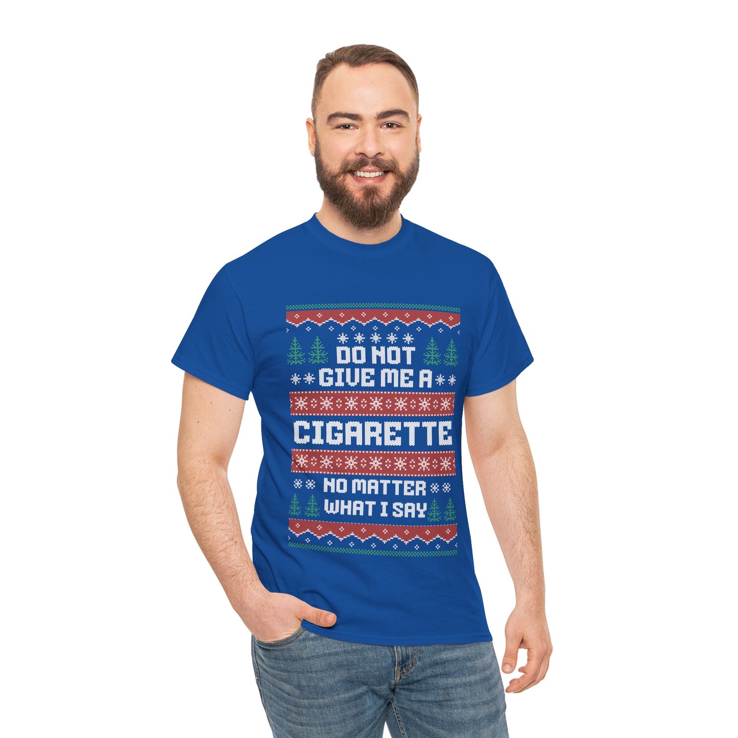 Unique Christmas costume idea – funny ugly Christmas t-shirt