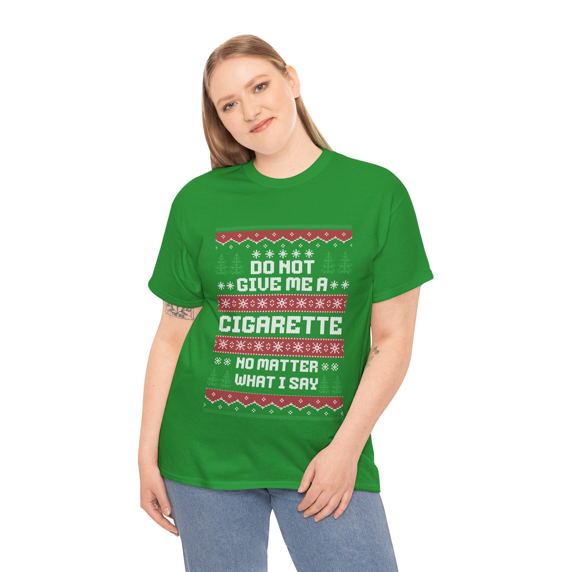 Funny holiday t-shirt for Christmas party or festive costume look