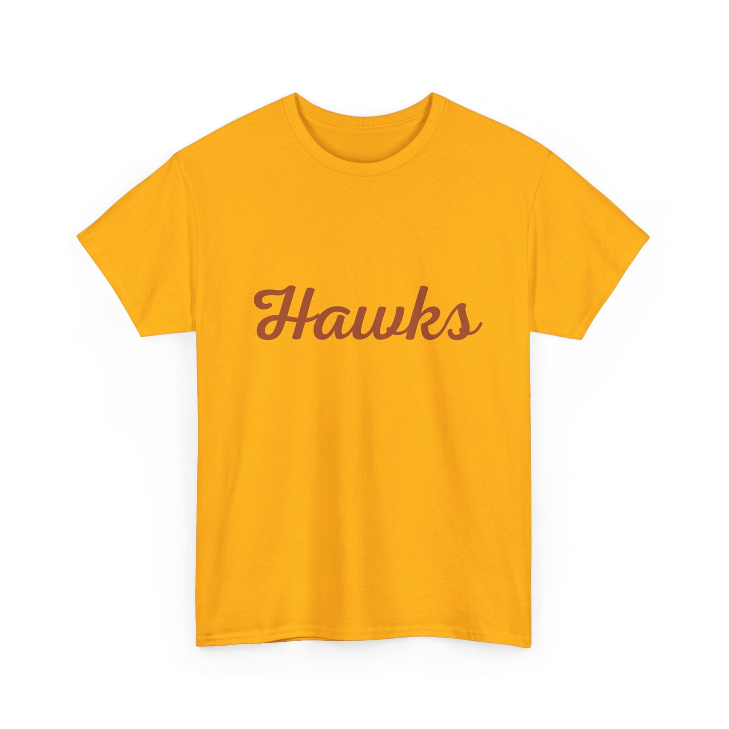 Stylish Hawks AFL fan shirt with cursive text