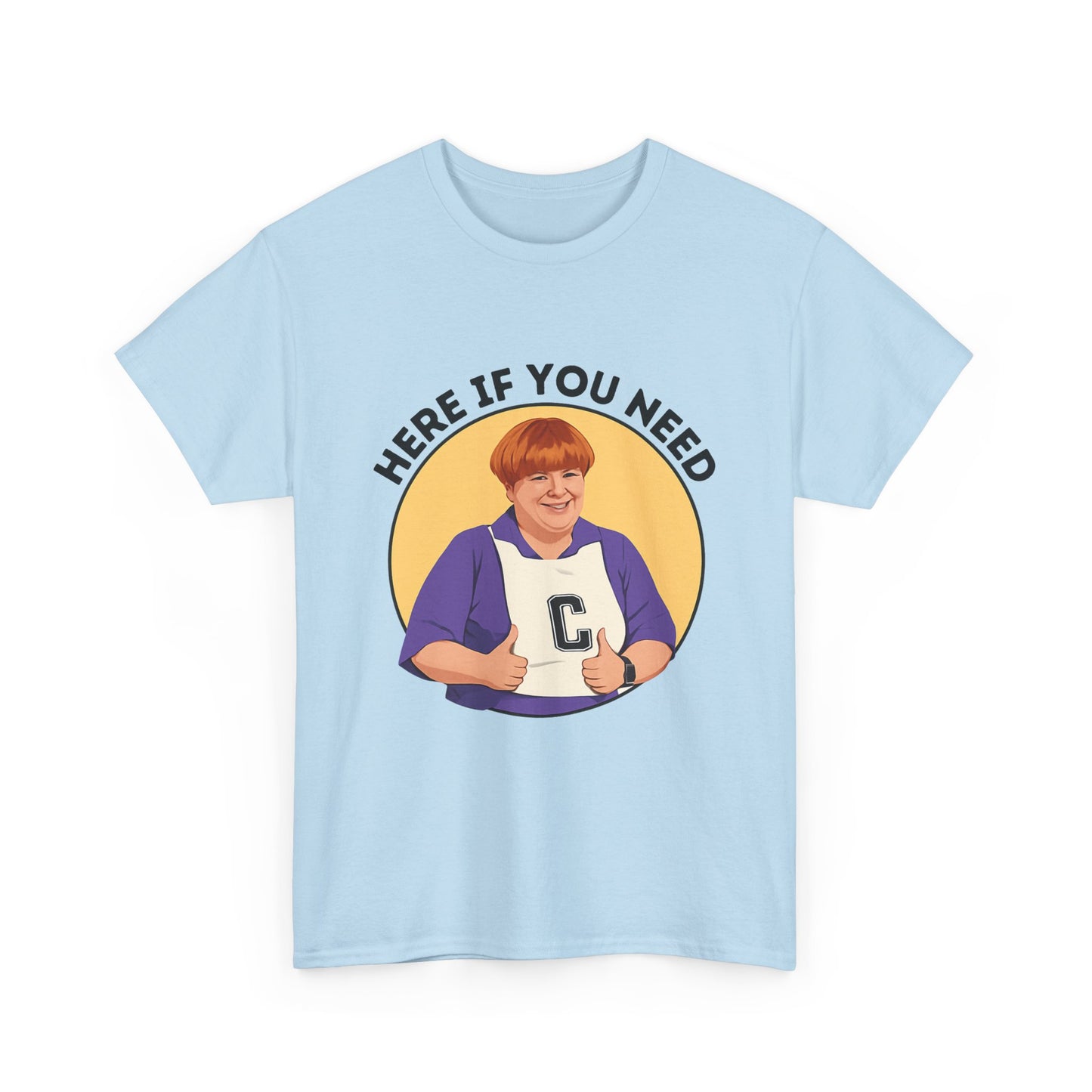 Kath & Kim inspired netball t-shirt for Aussie humour fans