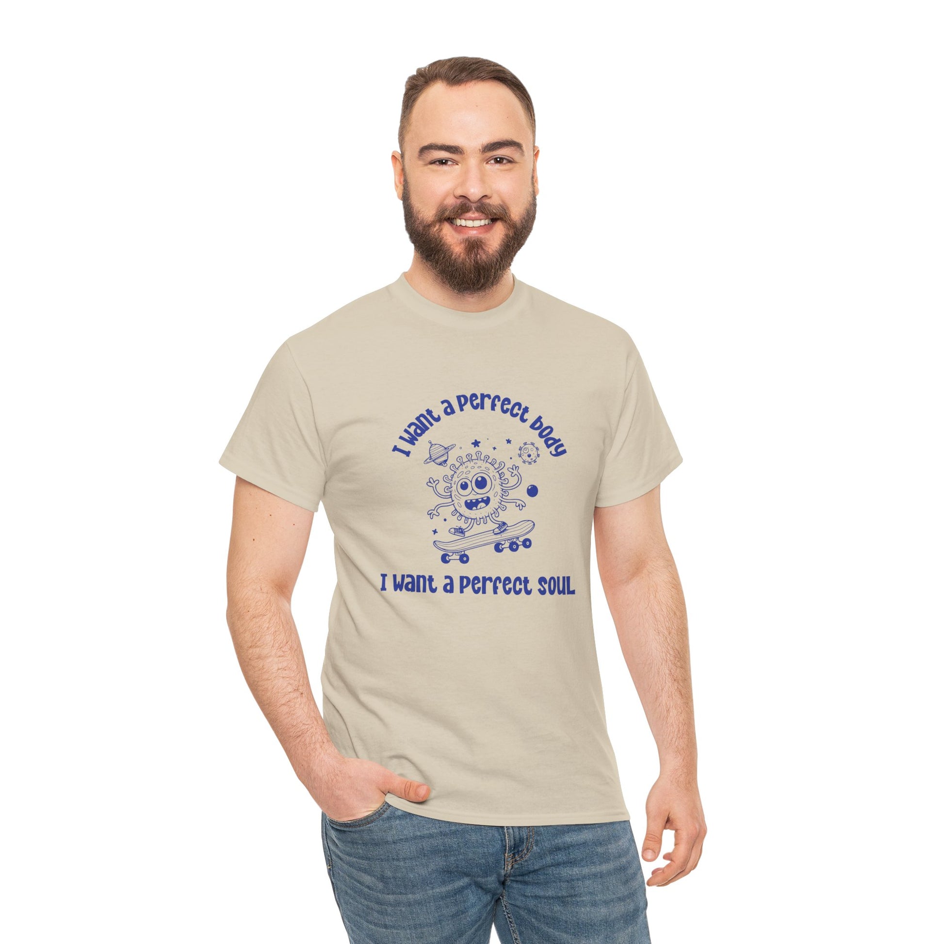 Radiohead lyric t-shirt with vintage cartoon design