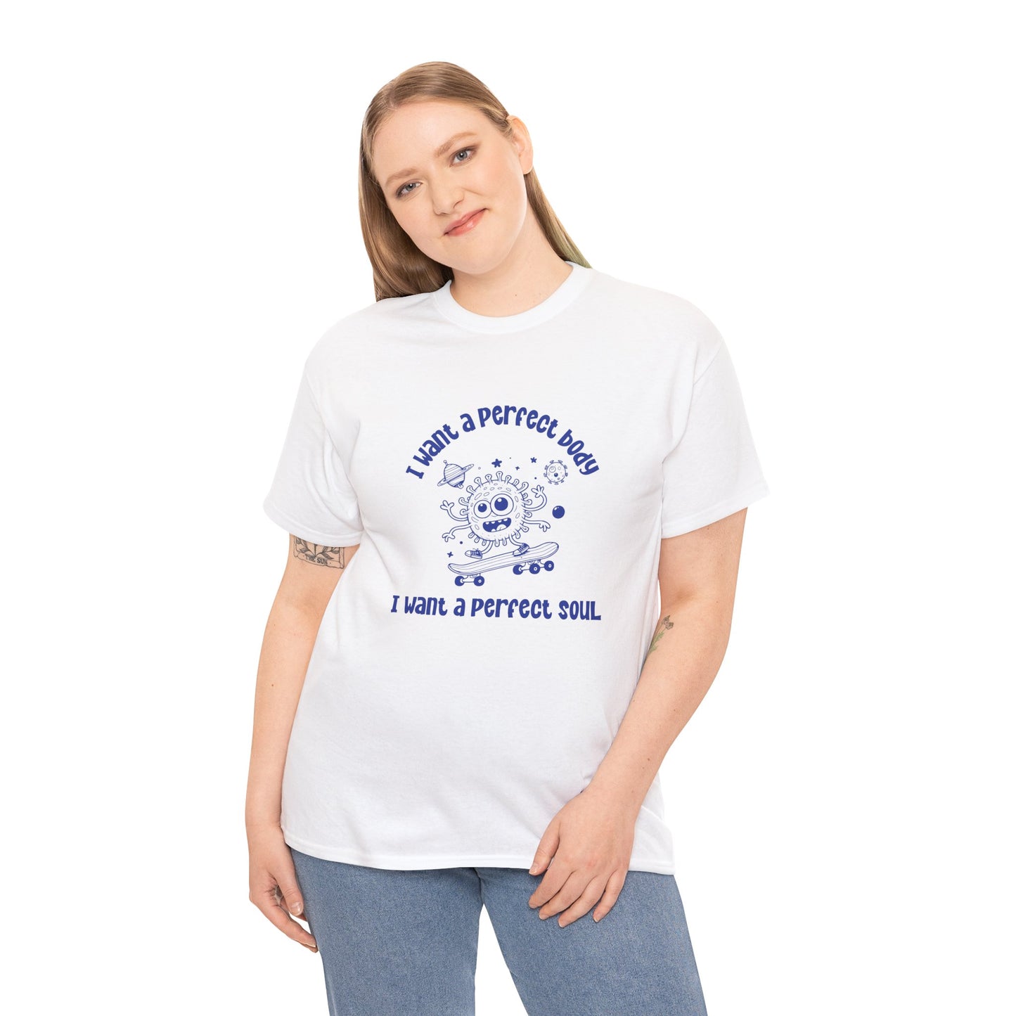Radiohead lyric t-shirt with vintage cartoon design