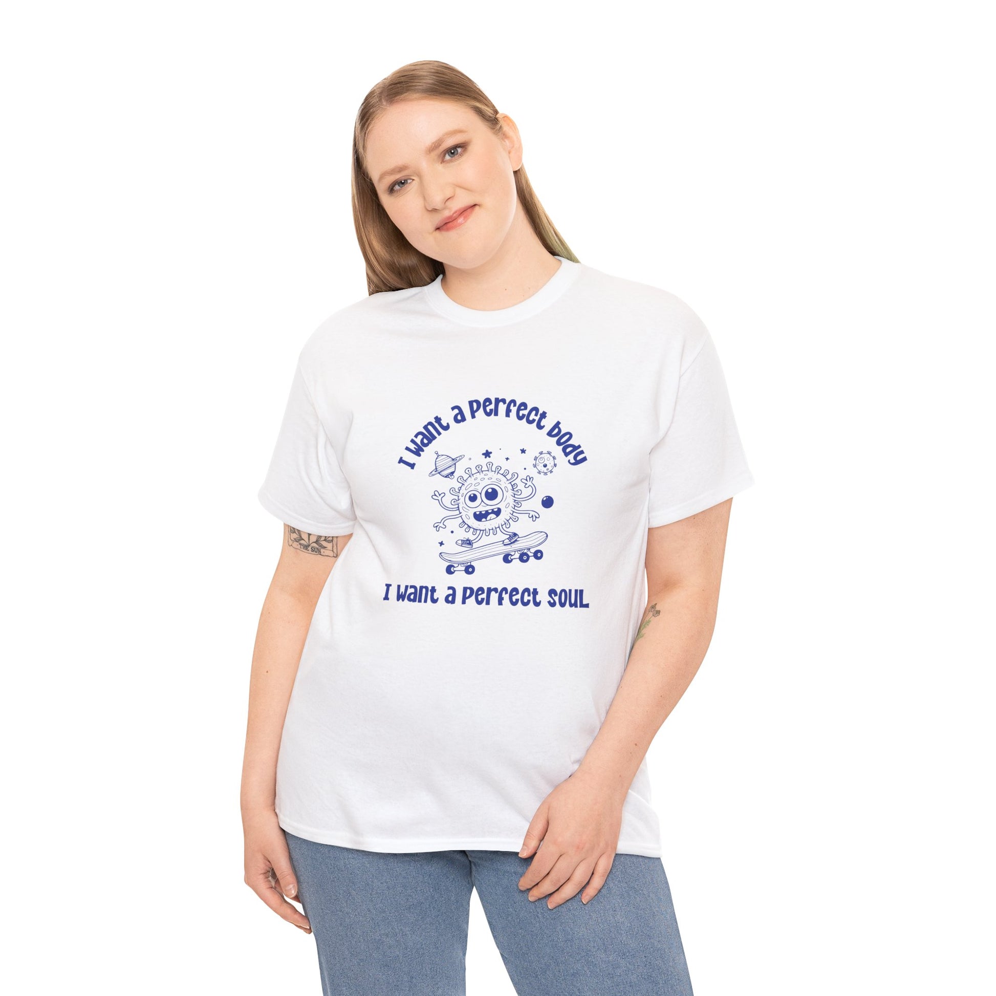 Radiohead lyric t-shirt with vintage cartoon design
