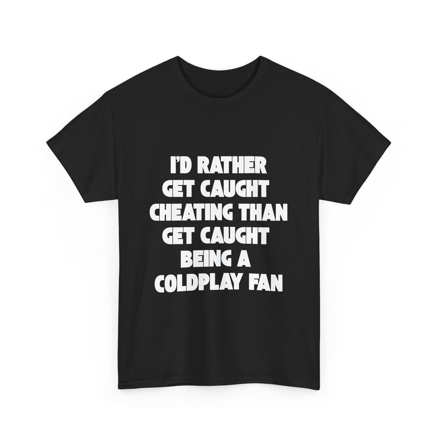 Funny cheating vs Coldplay fan shirt – mistress drama inspired